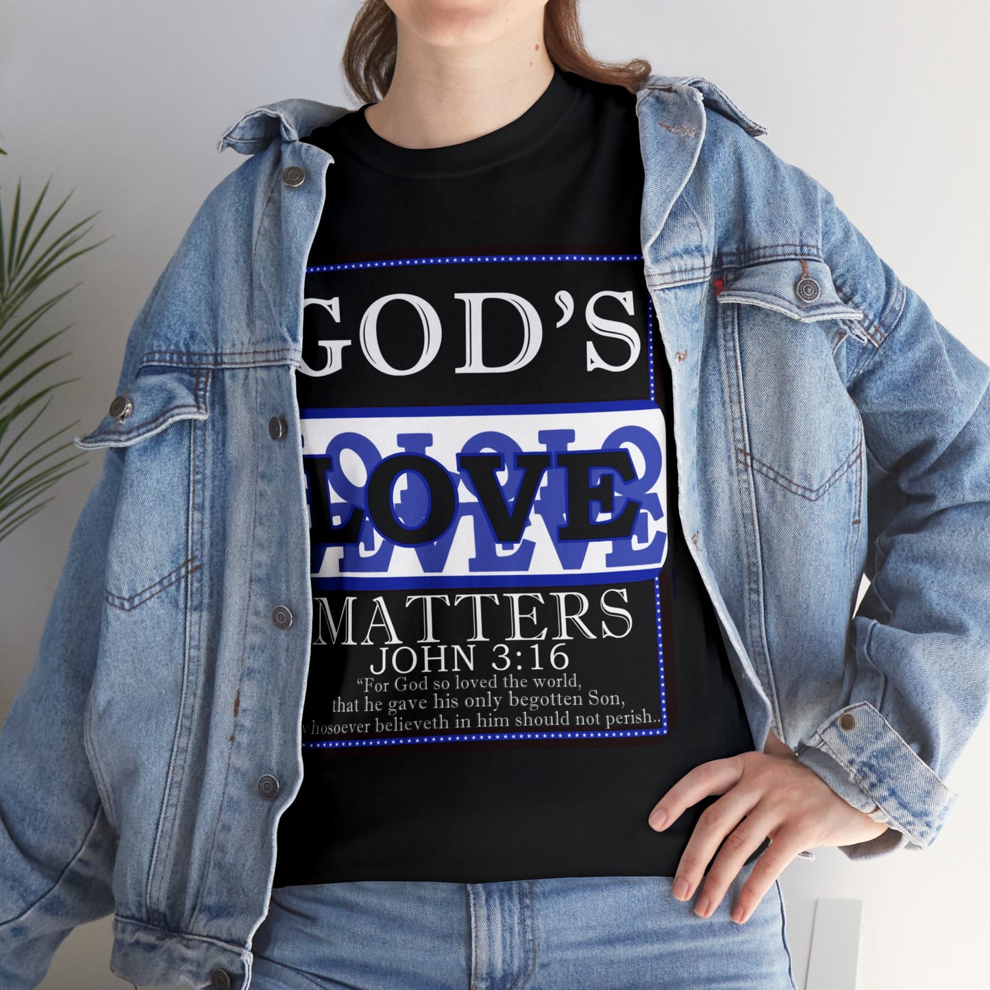 God's Love Matter BroLove  Blu