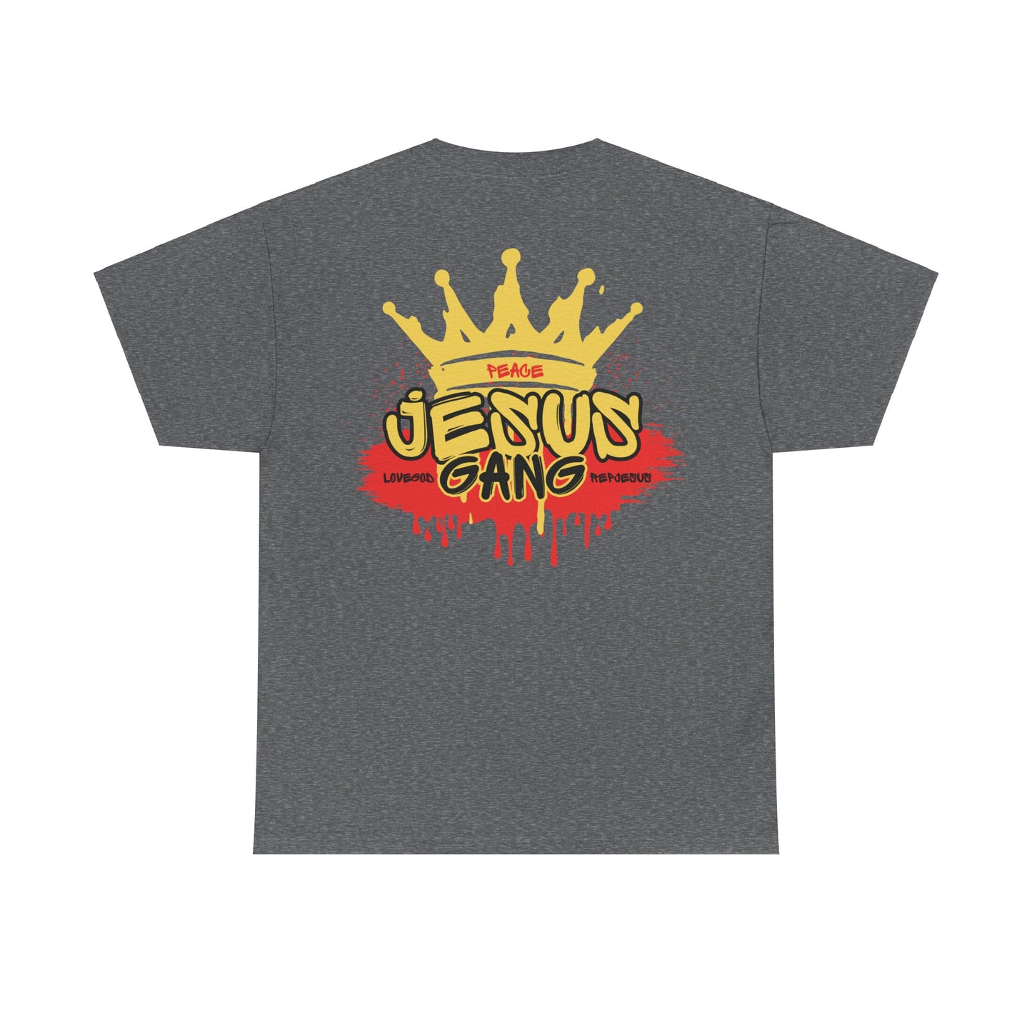 Jesus Gang Fruit of the Spirit, PEACE Crown (RED GLD BLK)