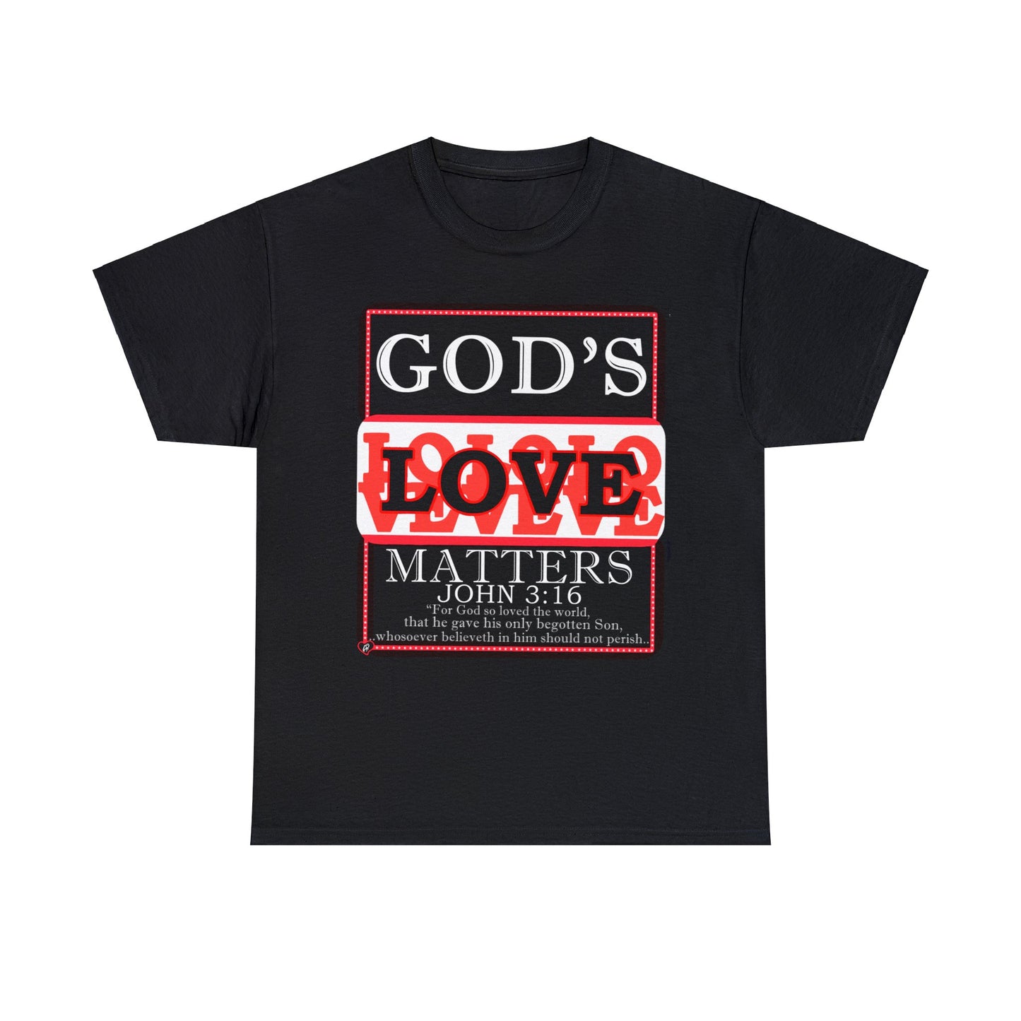 God's Love Matter BroLove RED BigPic