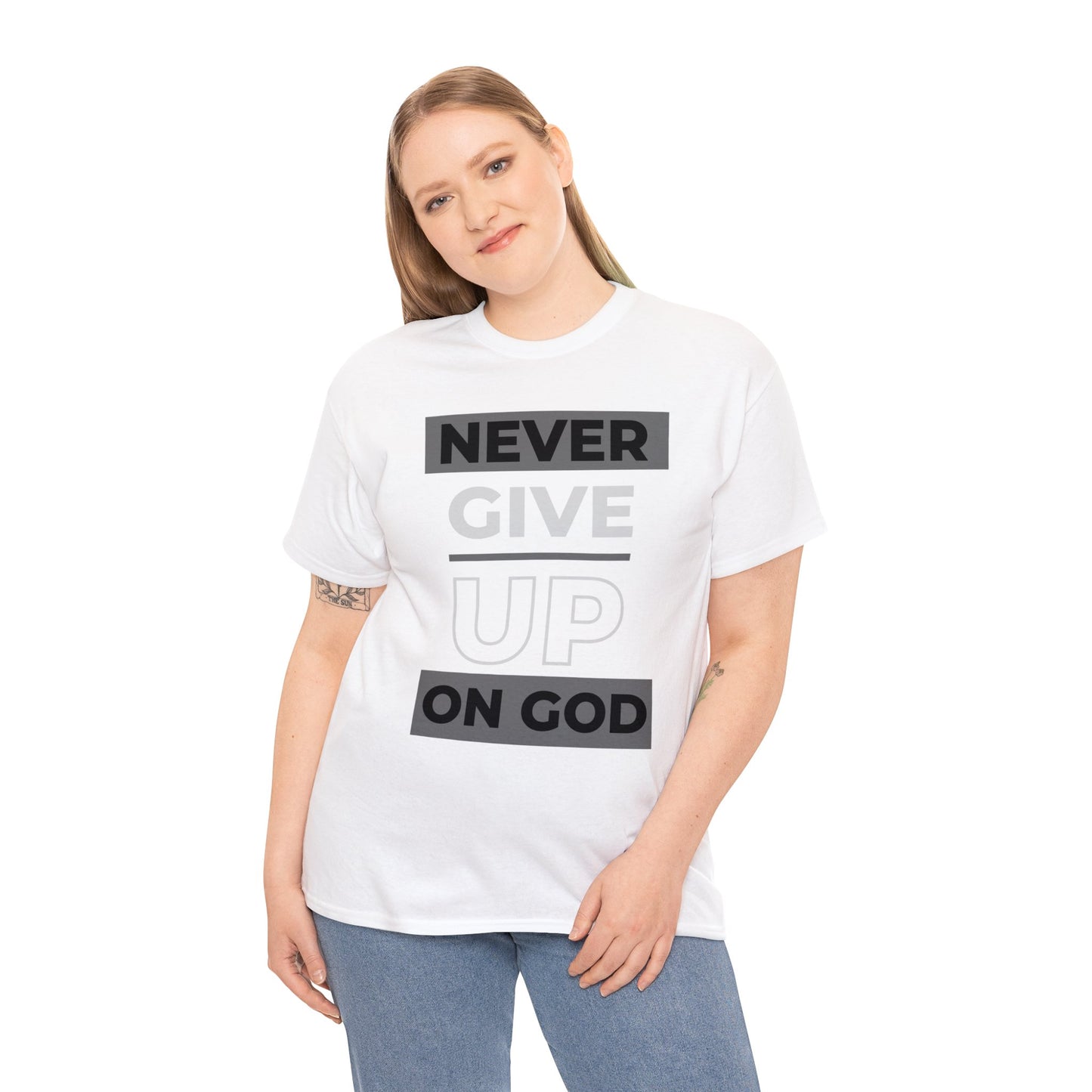 Never Give up! (ON GOD) Love God Rep Jesus