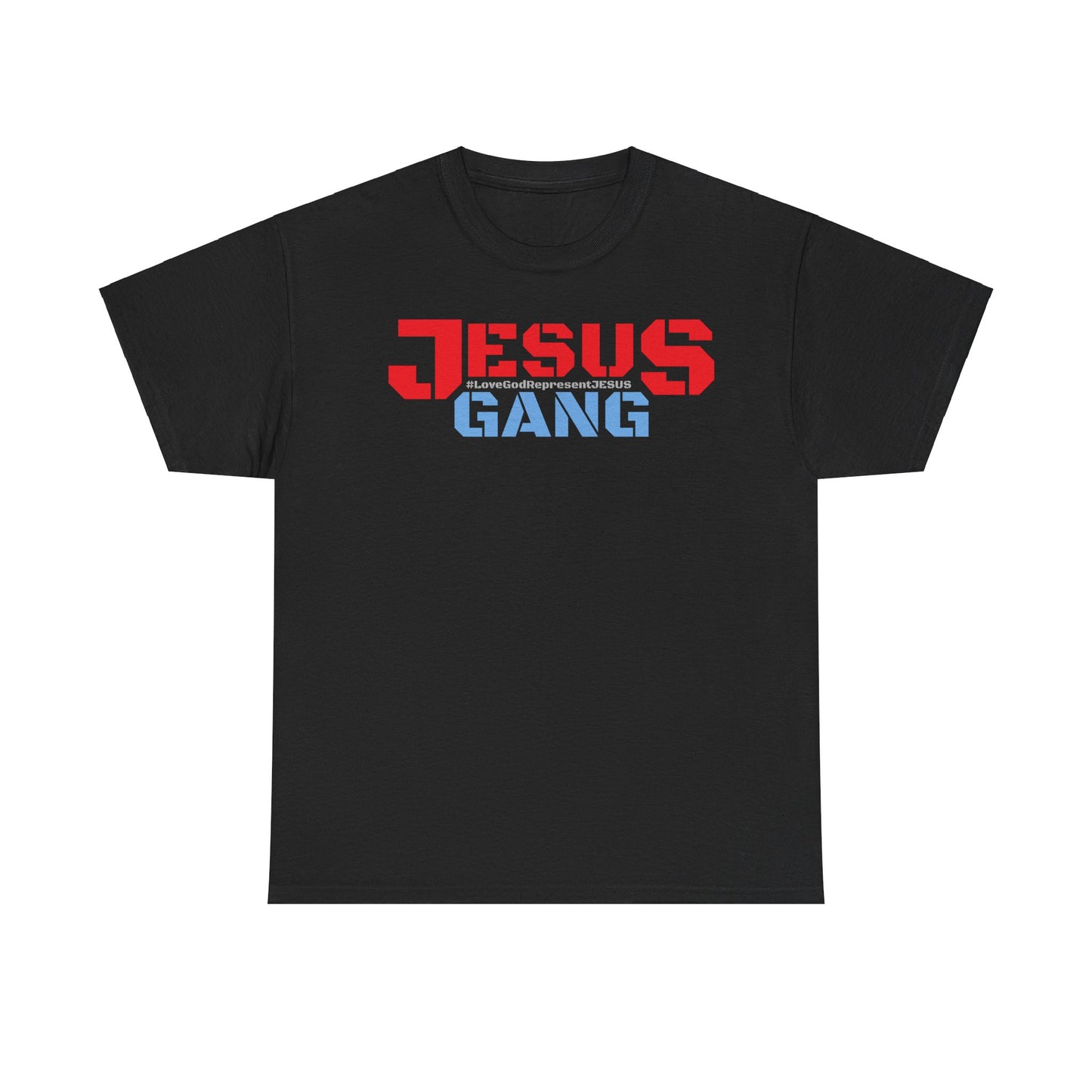 (((REP SHIRT)))) The M.o.G LoveGod Represent JESUS (Jesus Gang) multi-color Heavy Cotton Tee