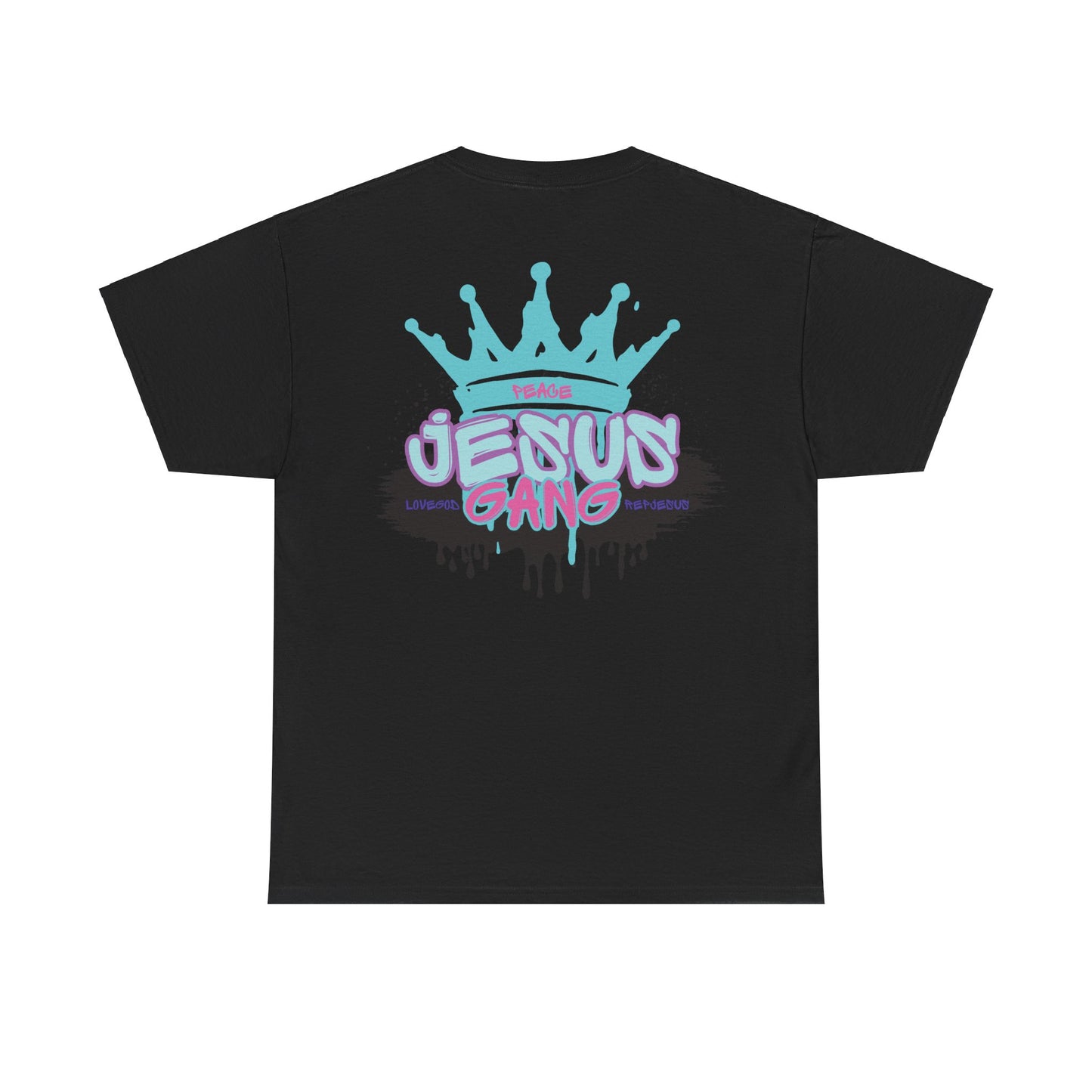 Jesus Gang Fruit of the Spirit, PEACE Crown (PINK MAG TEAL)