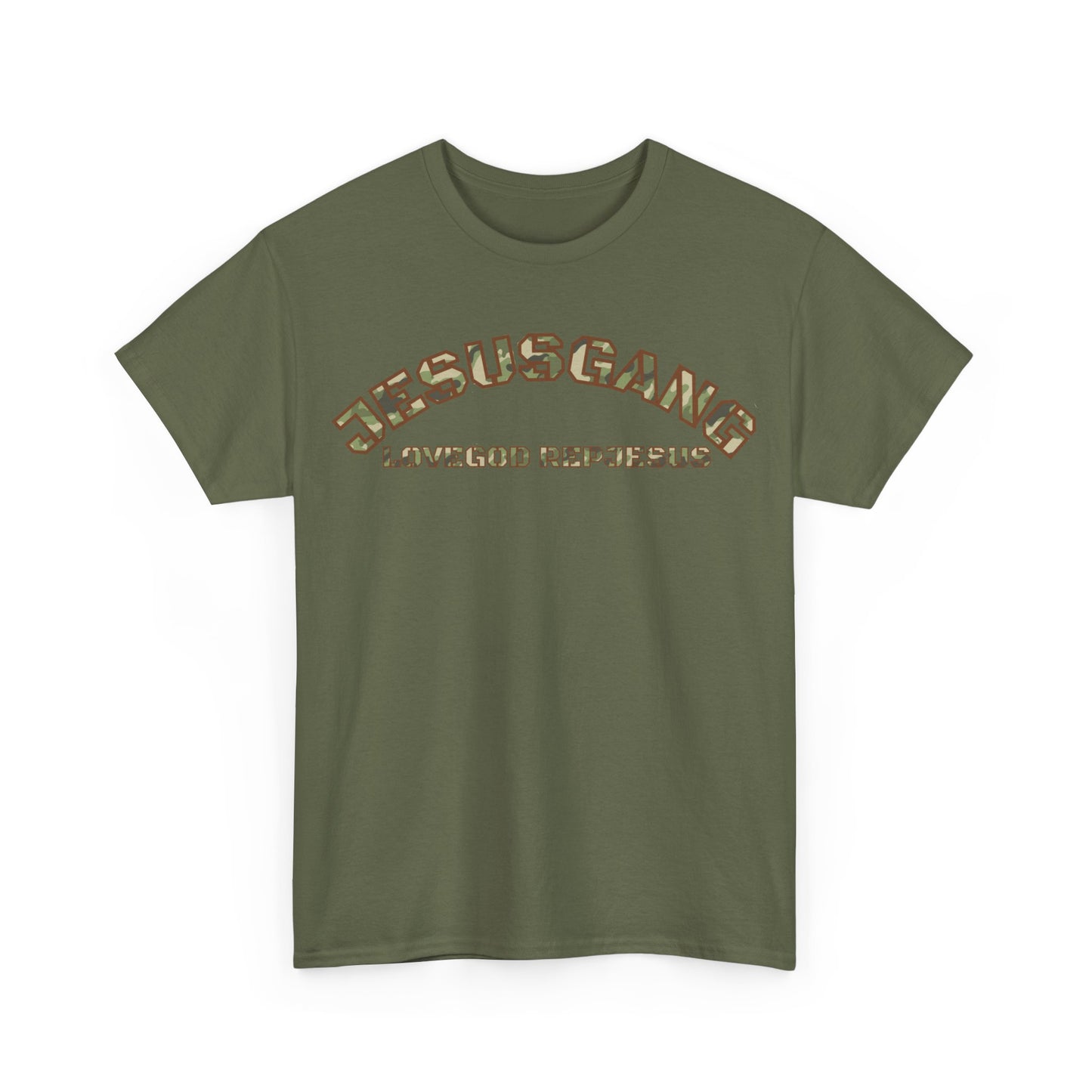 Jesus Gang ARMY OF GOD Green Camo