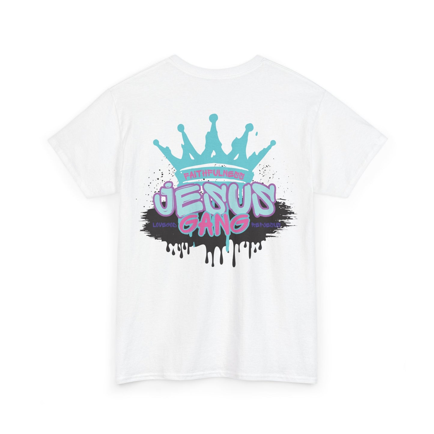 Jesus Gang Fruit of the Spirit, FAITHFULNESS Crown (PINK MAG TEAL)