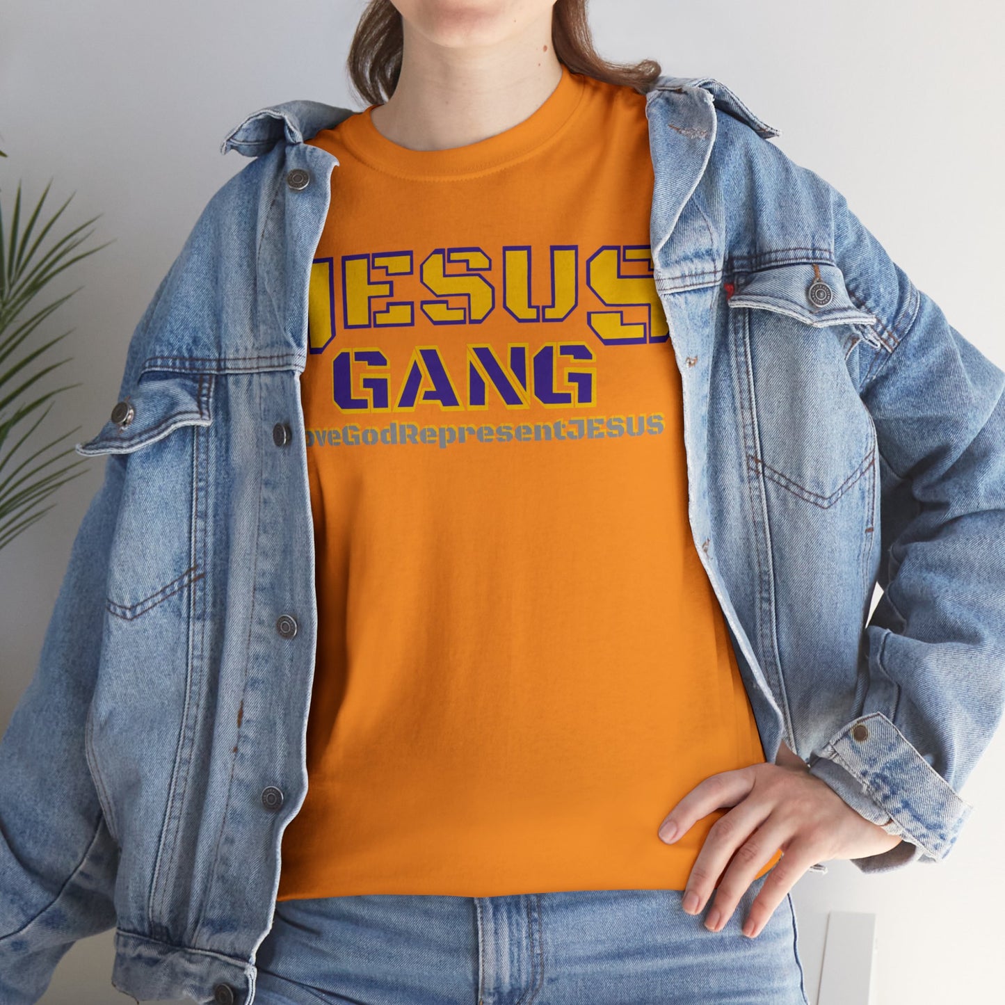 Jesus Gang Purple and Gold