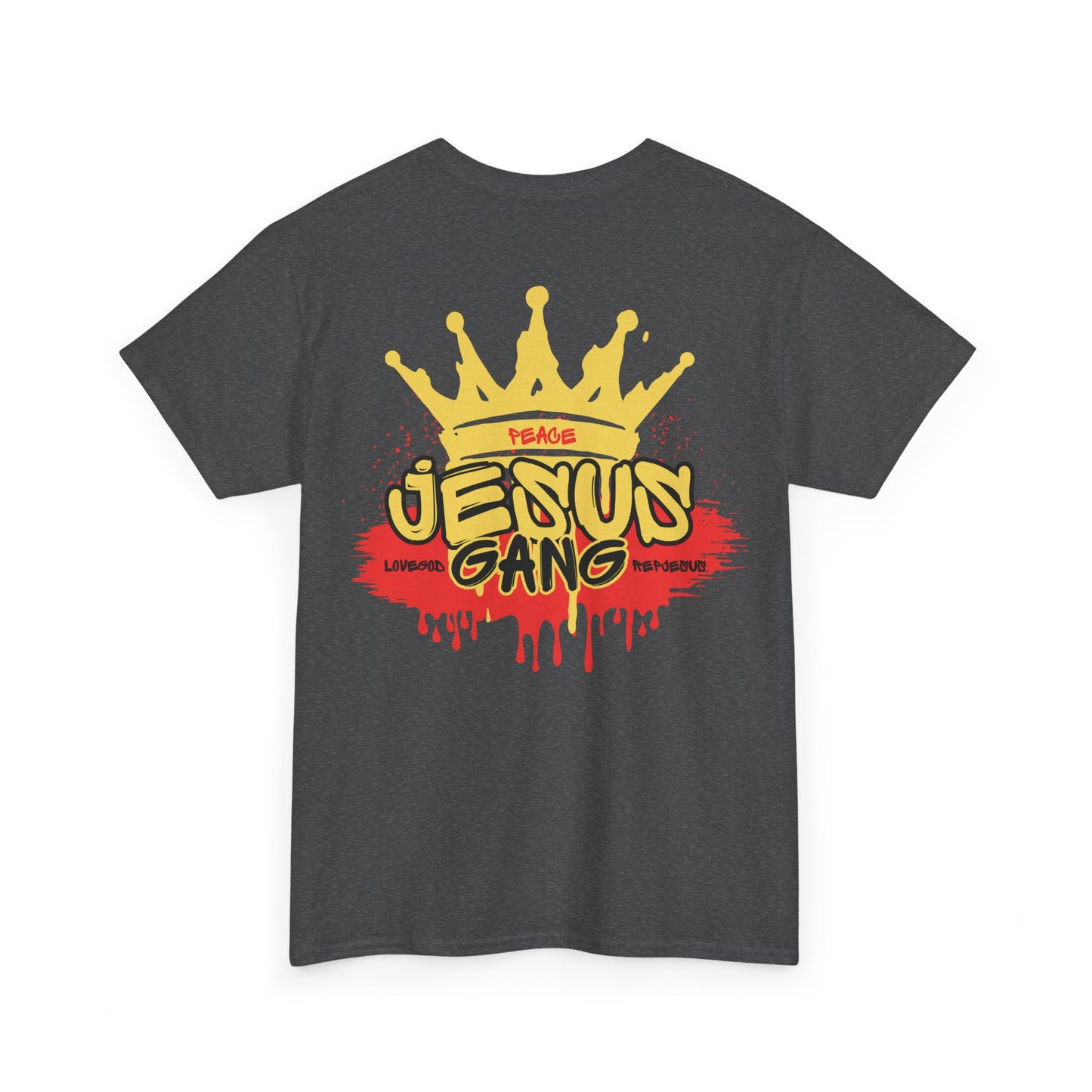 Jesus Gang Fruit of the Spirit, PEACE Crown (RED GLD BLK)