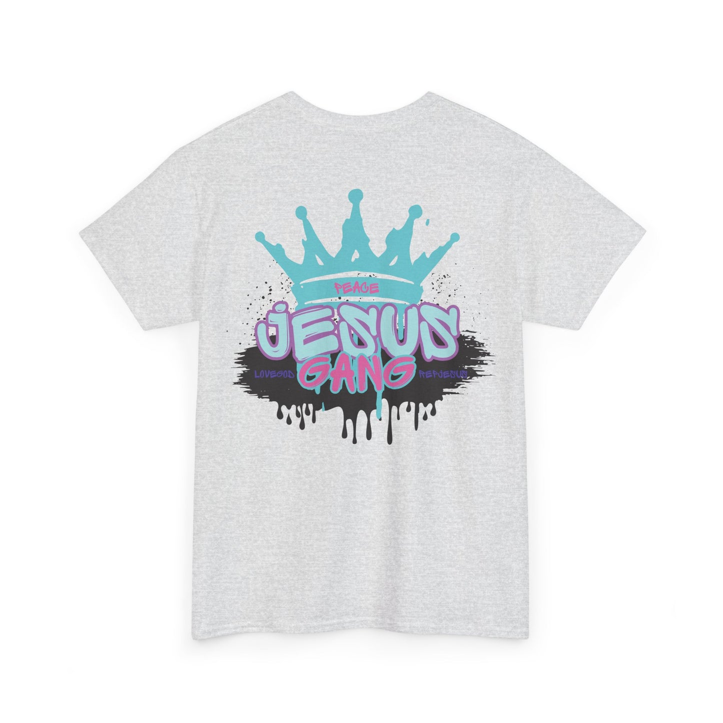 Jesus Gang Fruit of the Spirit, PEACE Crown (PINK MAG TEAL)