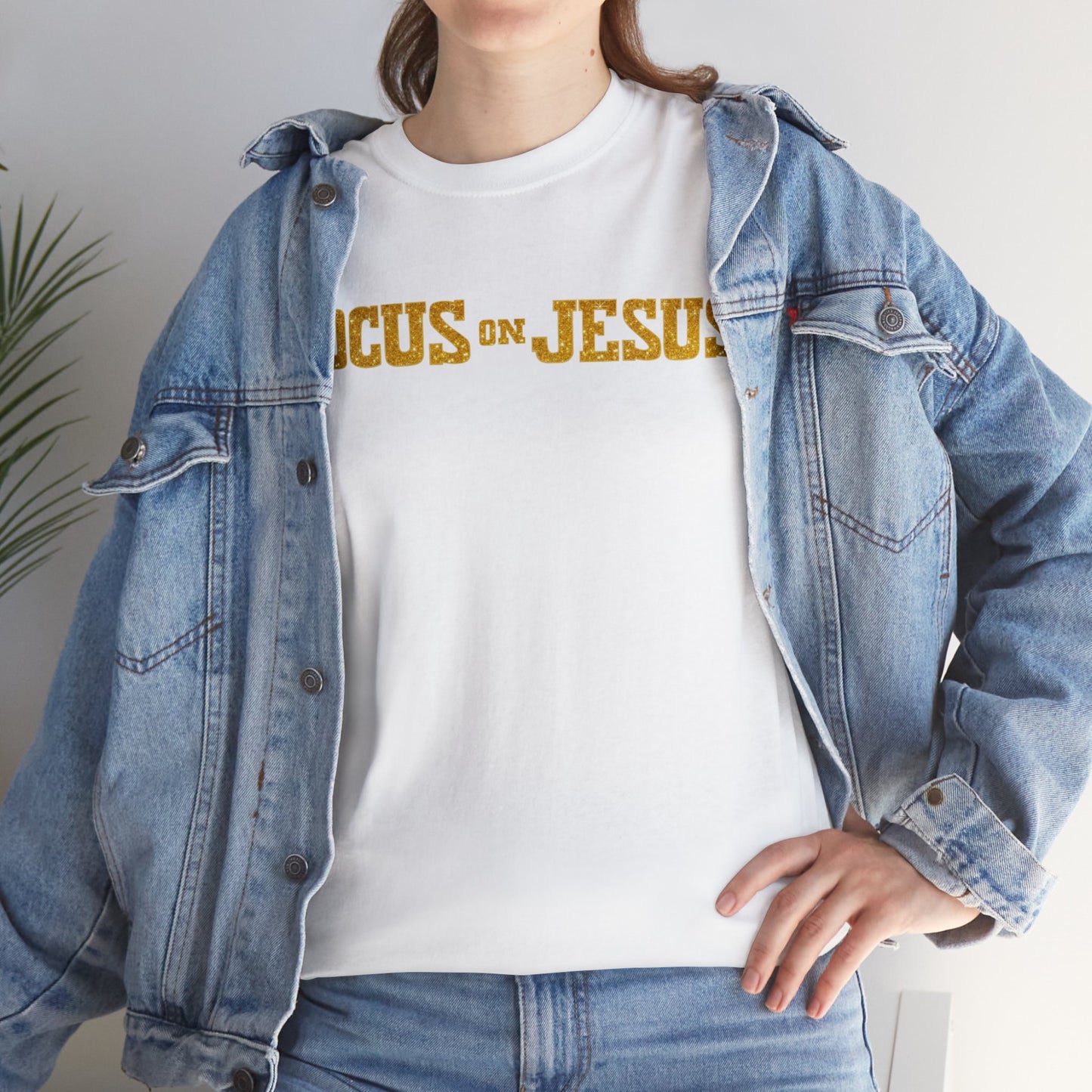 FOCUS on JESUS CLASSIC version multi-color Tee