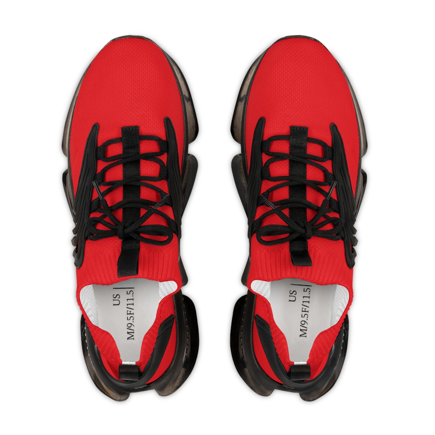 Jesus Gang Army of the Lord Red Men's Mesh Sneakers