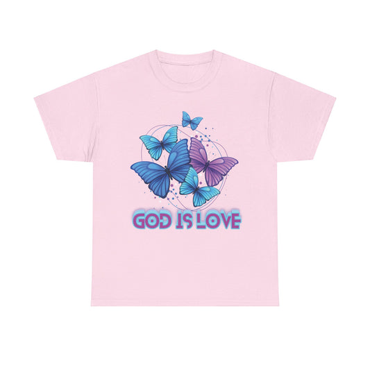 God is Love, BUTTERFLIES T shirt