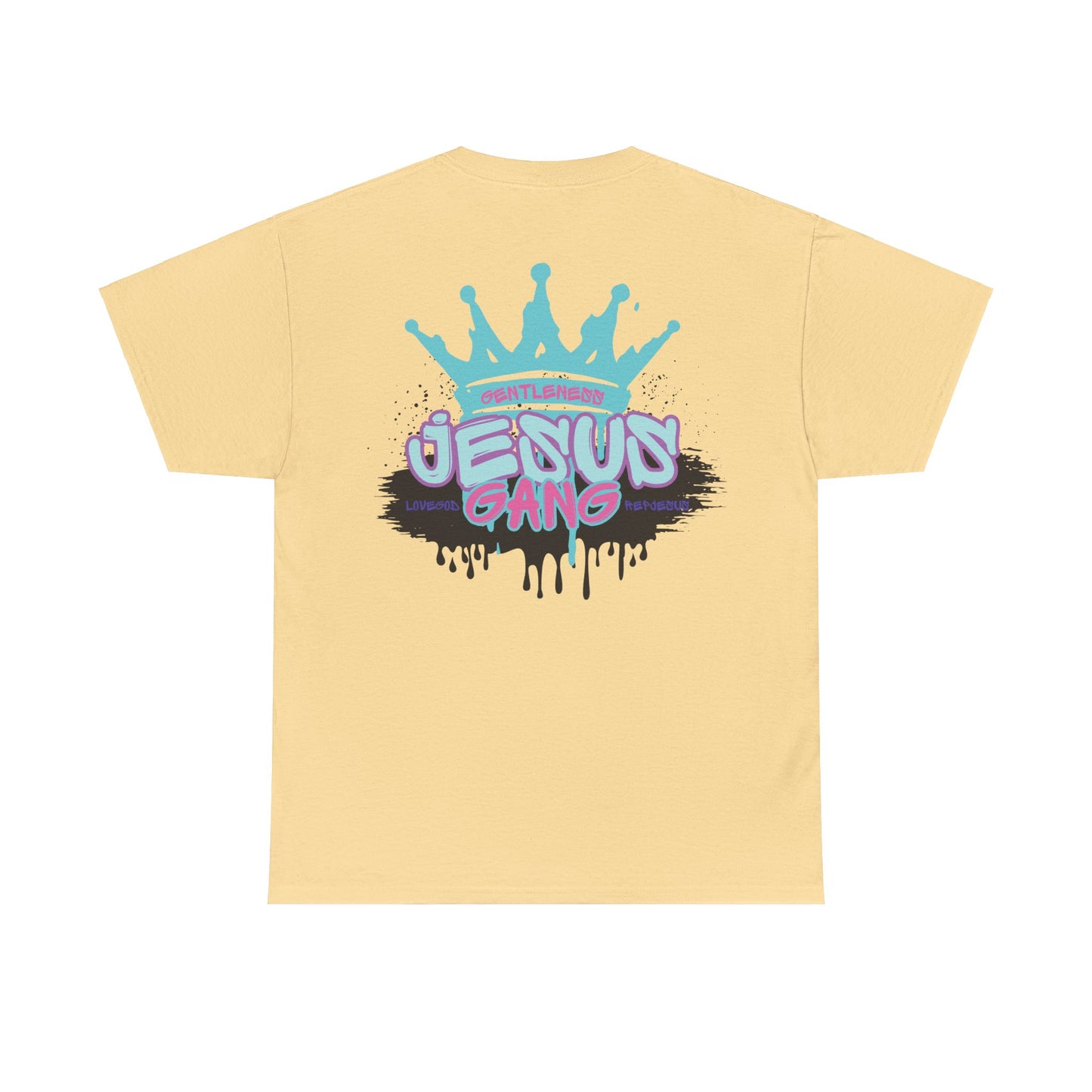 Jesus Gang Fruit of the Spirit, GENTLENESS Crown (PINK MAG TEAL)