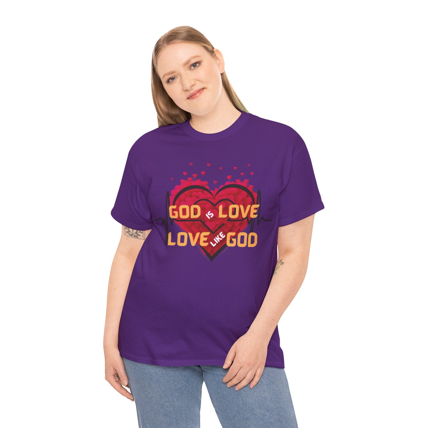 God is Love, Love like God T shirt