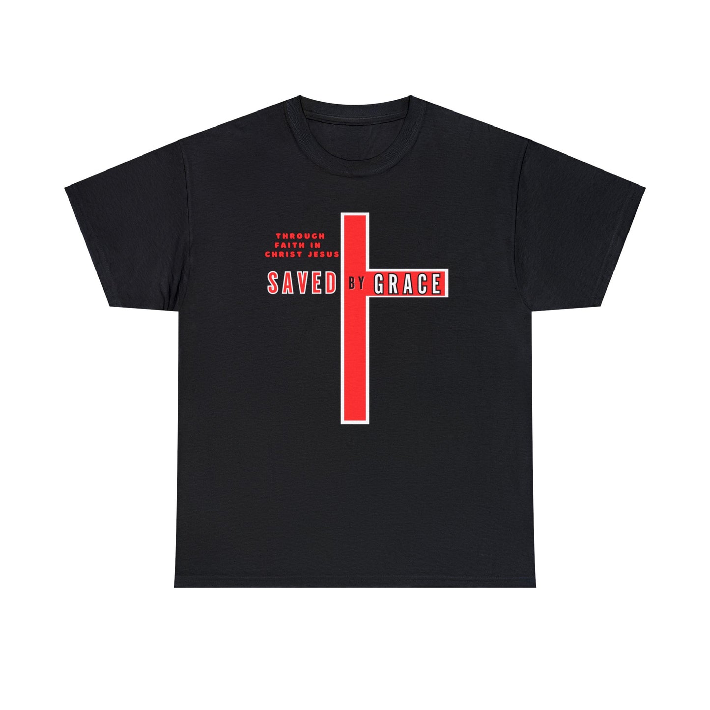 SAVED BY GRACE Heavy Cotton Tee