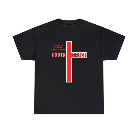 SAVED BY GRACE Heavy Cotton Tee