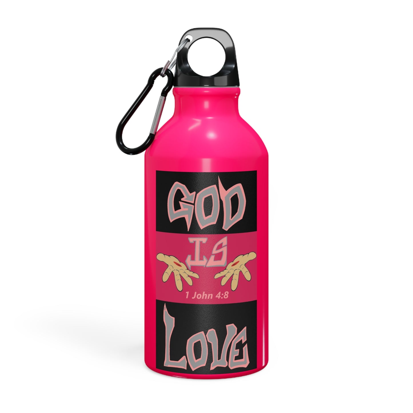 Living water Sport Bottle, God is Love! By The M.O.G