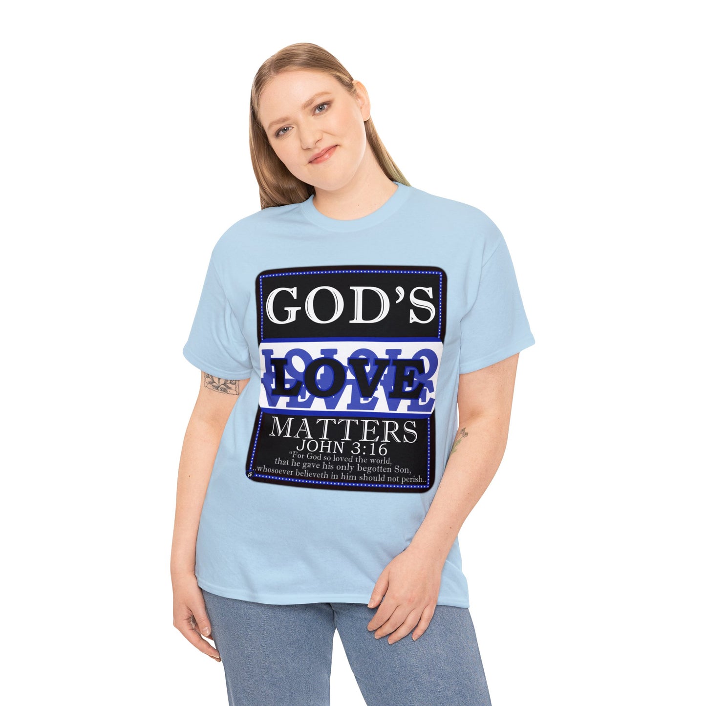 God's Love Matter BroLove  Blu