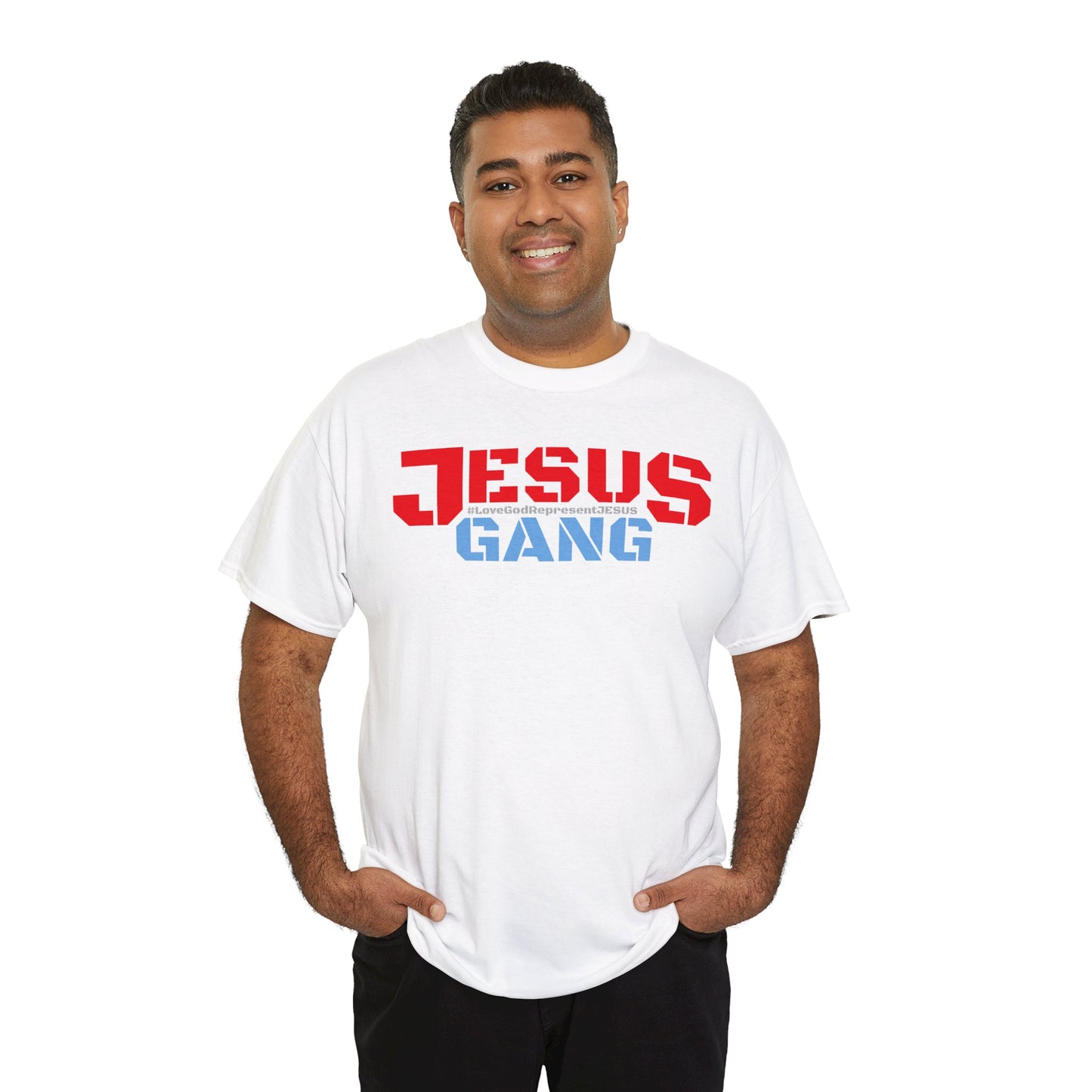 Jesus Gang Army of the Lord CLASSIC version multi-color Tee