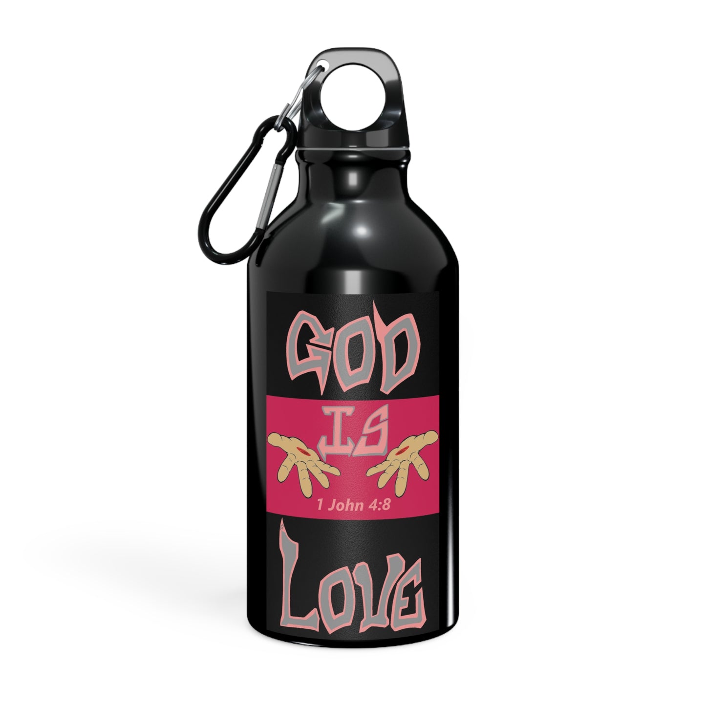 Living water Sport Bottle, God is Love! By The M.O.G