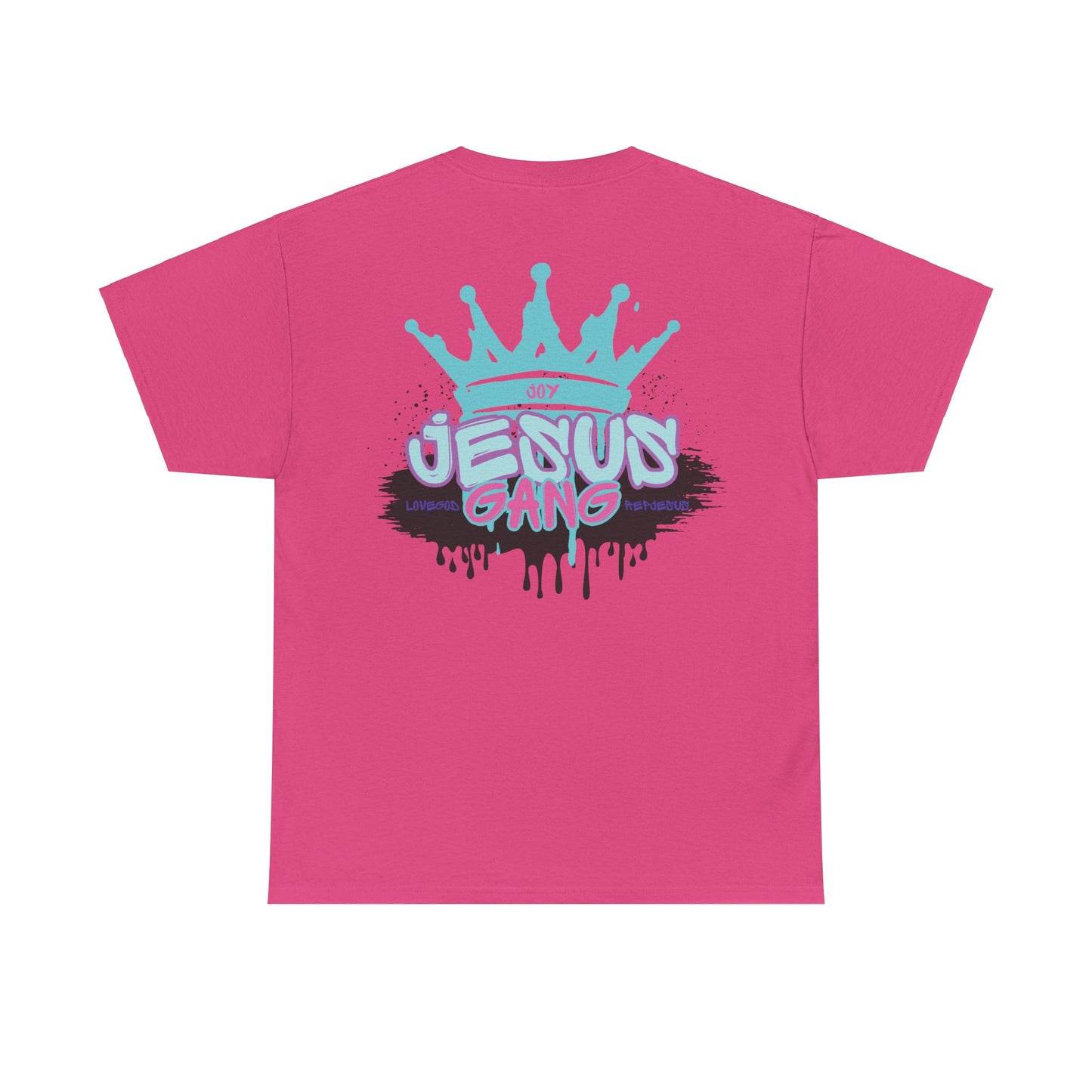 Jesus Gang Fruit of the Spirit, JOY Crown (PINK MAG TEAL)