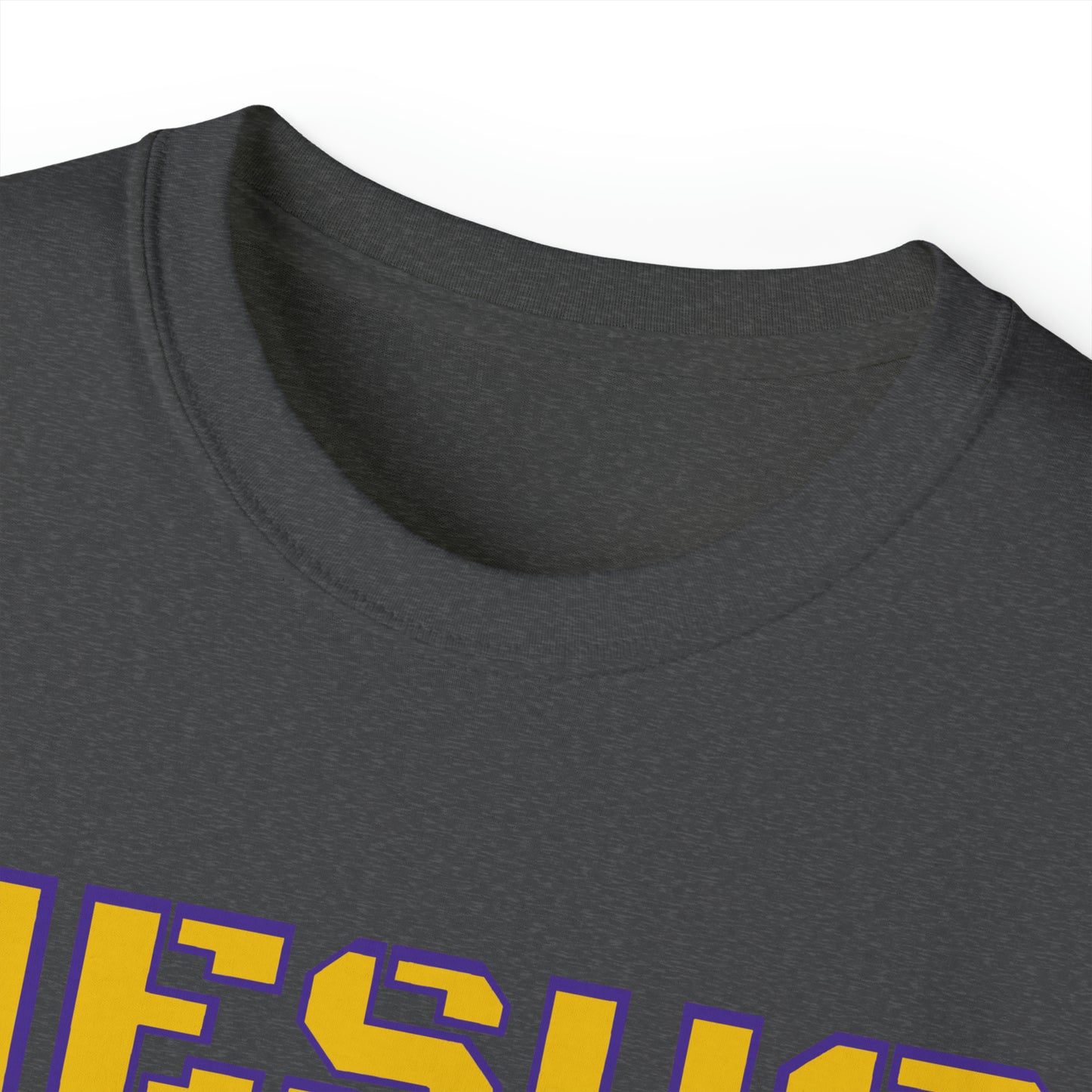 Jesus Gang Army of the Lord multi- color *Ultra Cotton*Tee (Royal Purp & Gold)