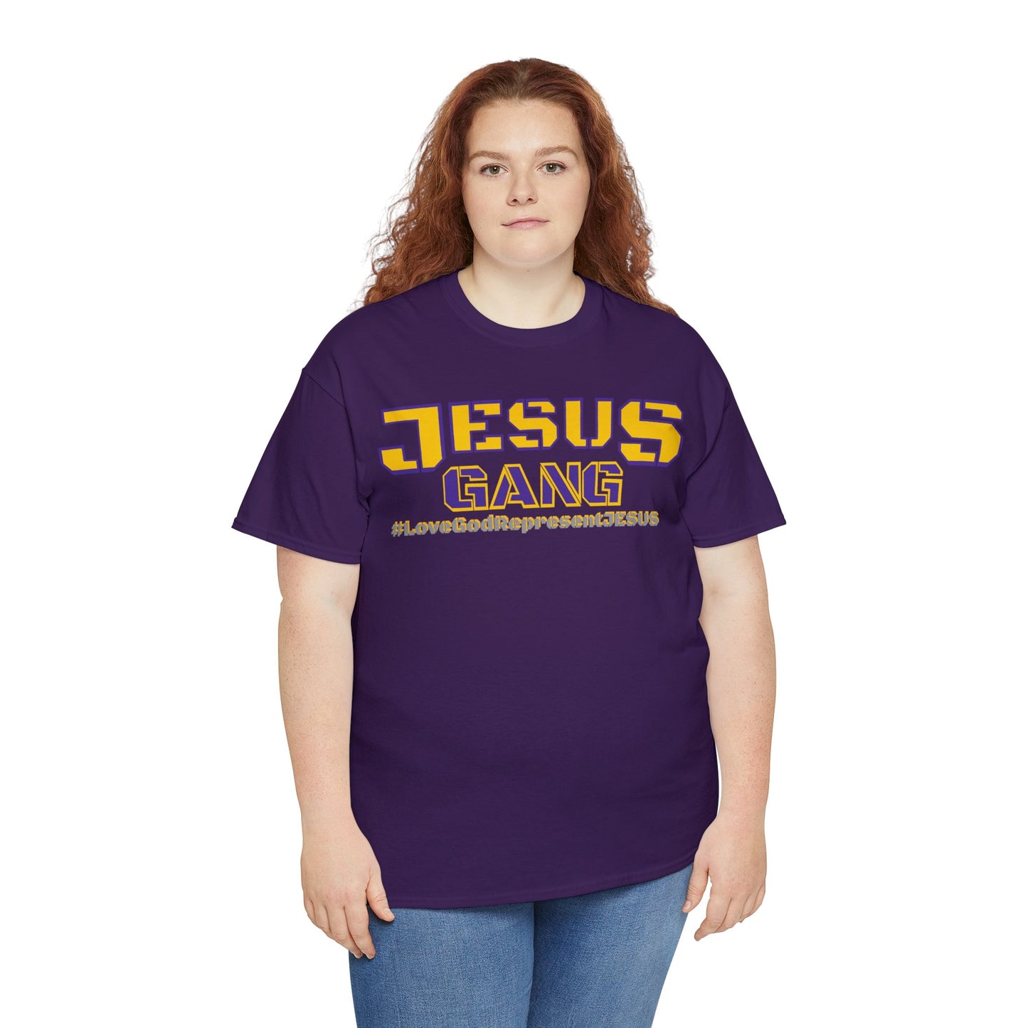 Jesus Gang Purple and Gold