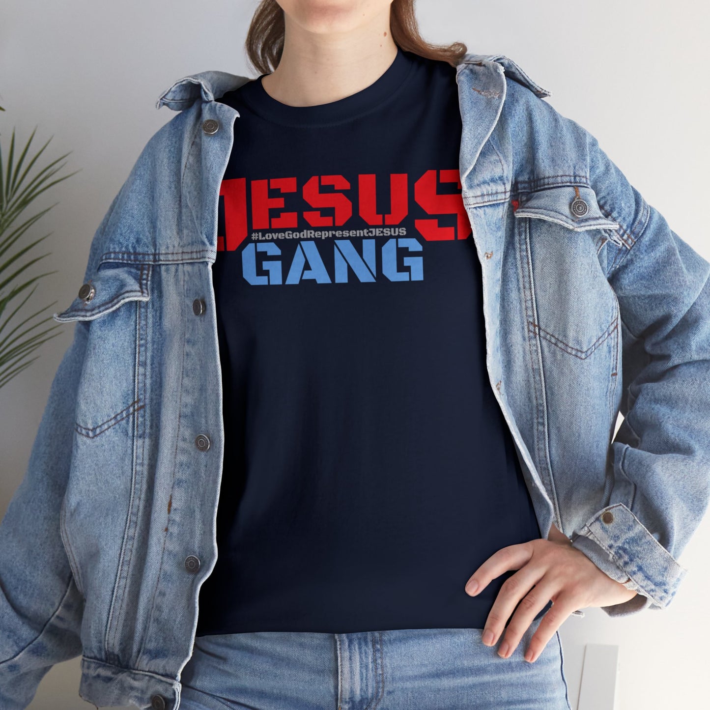 Jesus Gang Army of the Lord CLASSIC version multi-color Tee