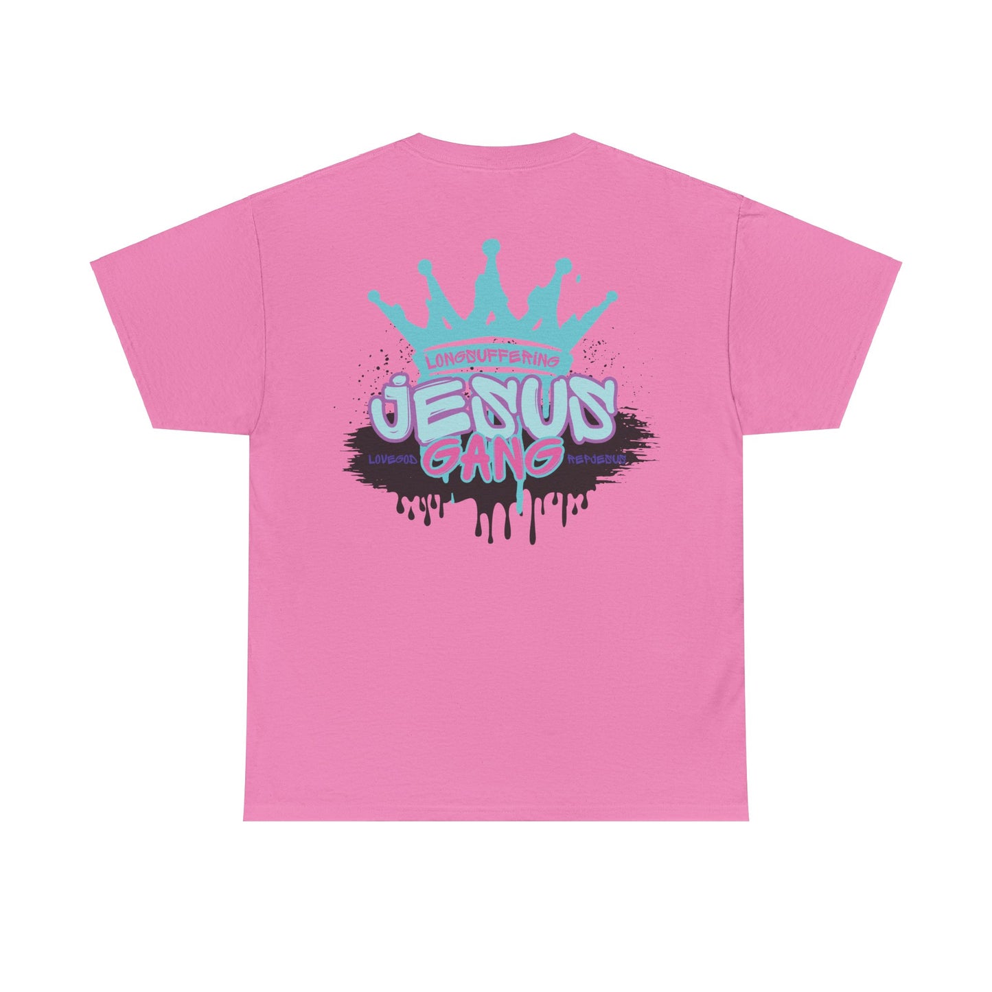 Jesus Gang Fruit of the Spirit, LONGSUFFERING Crown (PINK MAG TEAL)