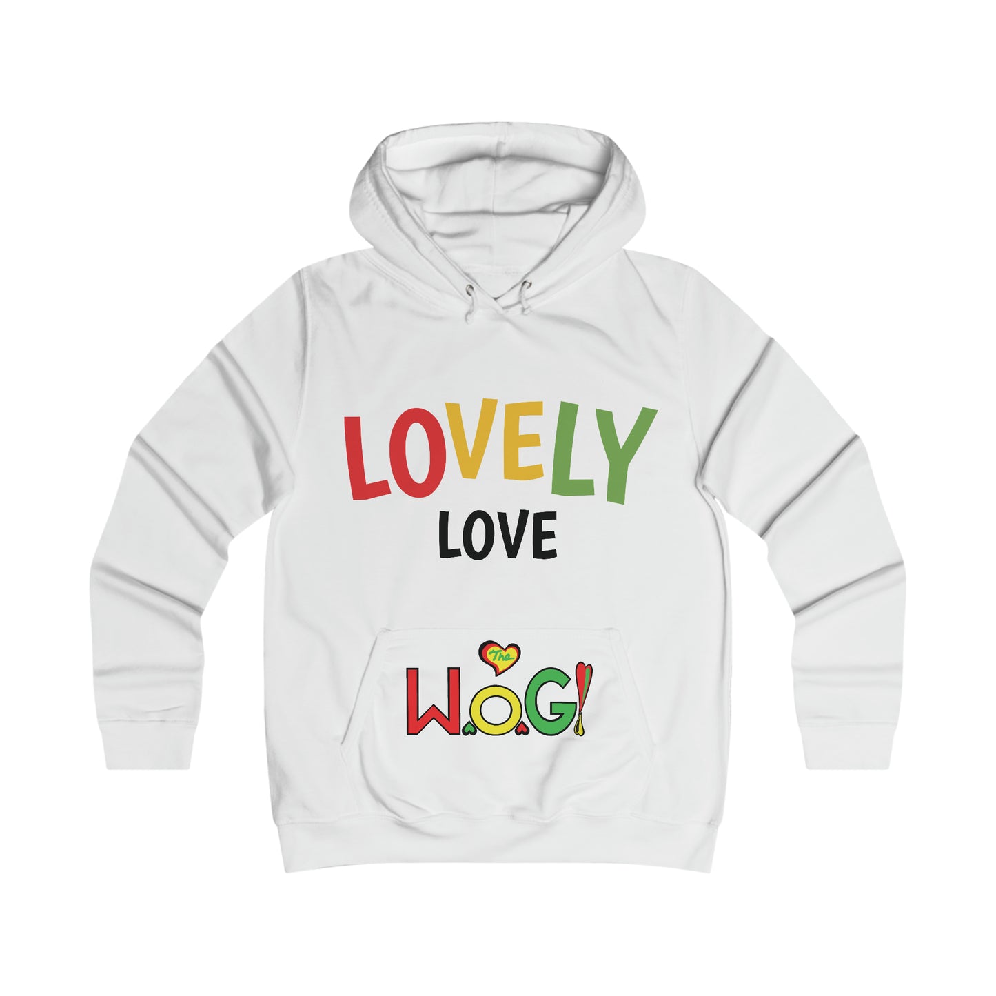 Lovely W.o.G, God is Love Pull over Hoodie