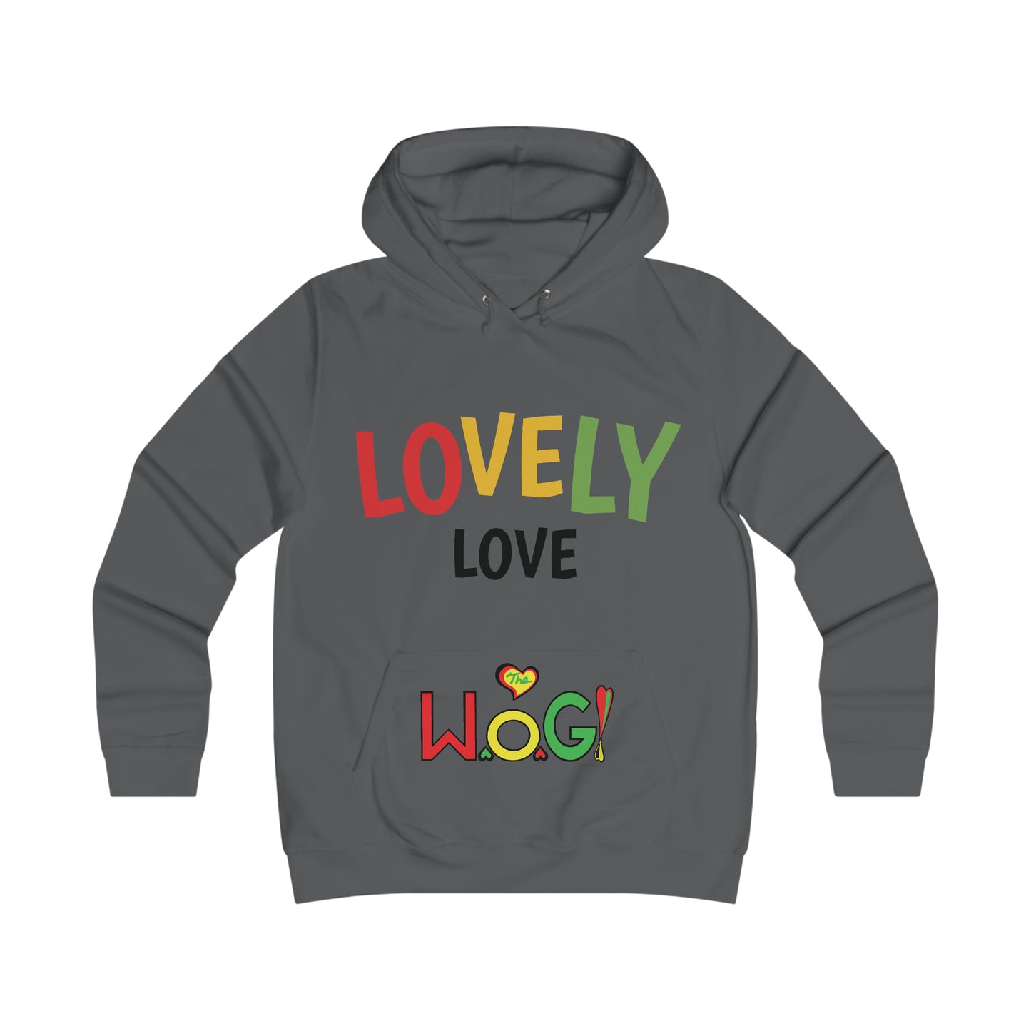 Lovely W.o.G, God is Love Pull over Hoodie