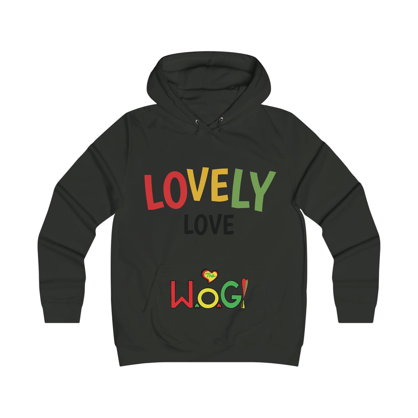 Lovely W.o.G, God is Love Pull over Hoodie