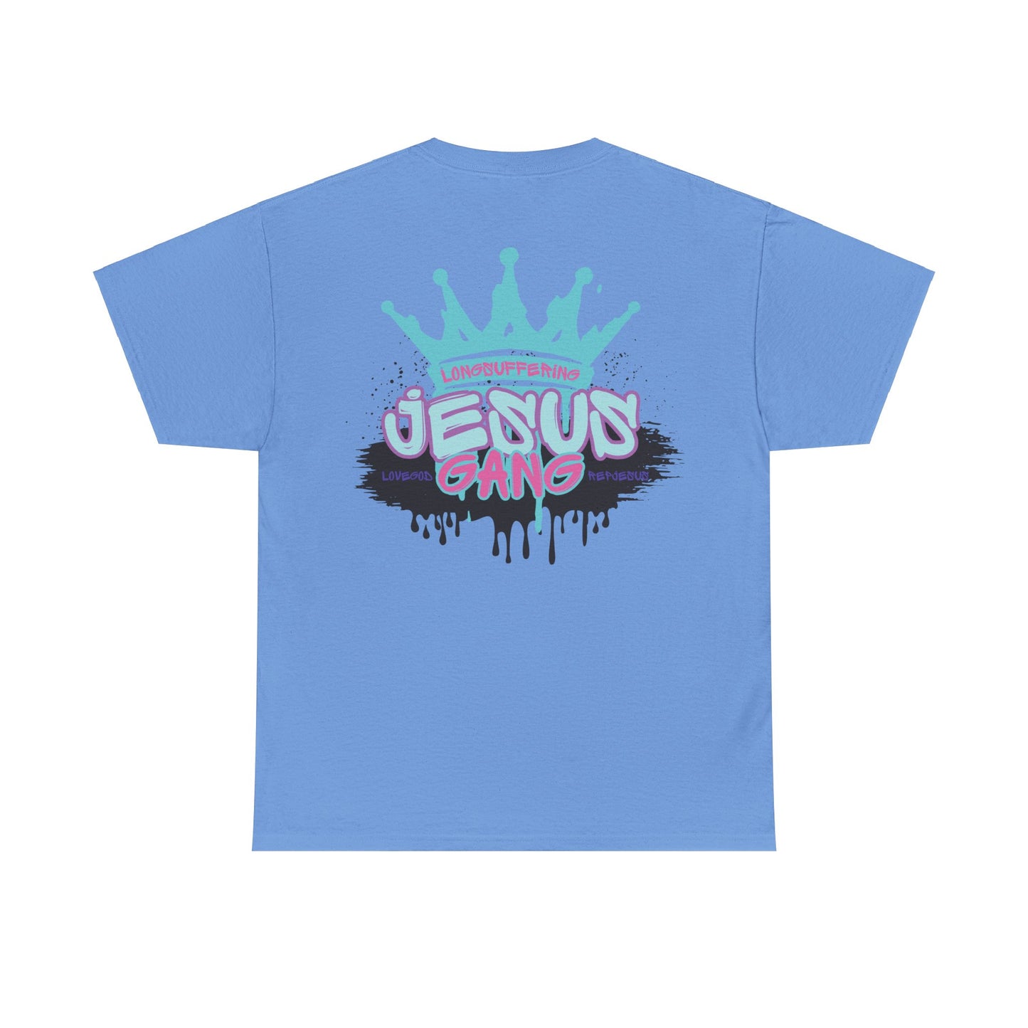 Jesus Gang Fruit of the Spirit, LONGSUFFERING Crown (PINK MAG TEAL)