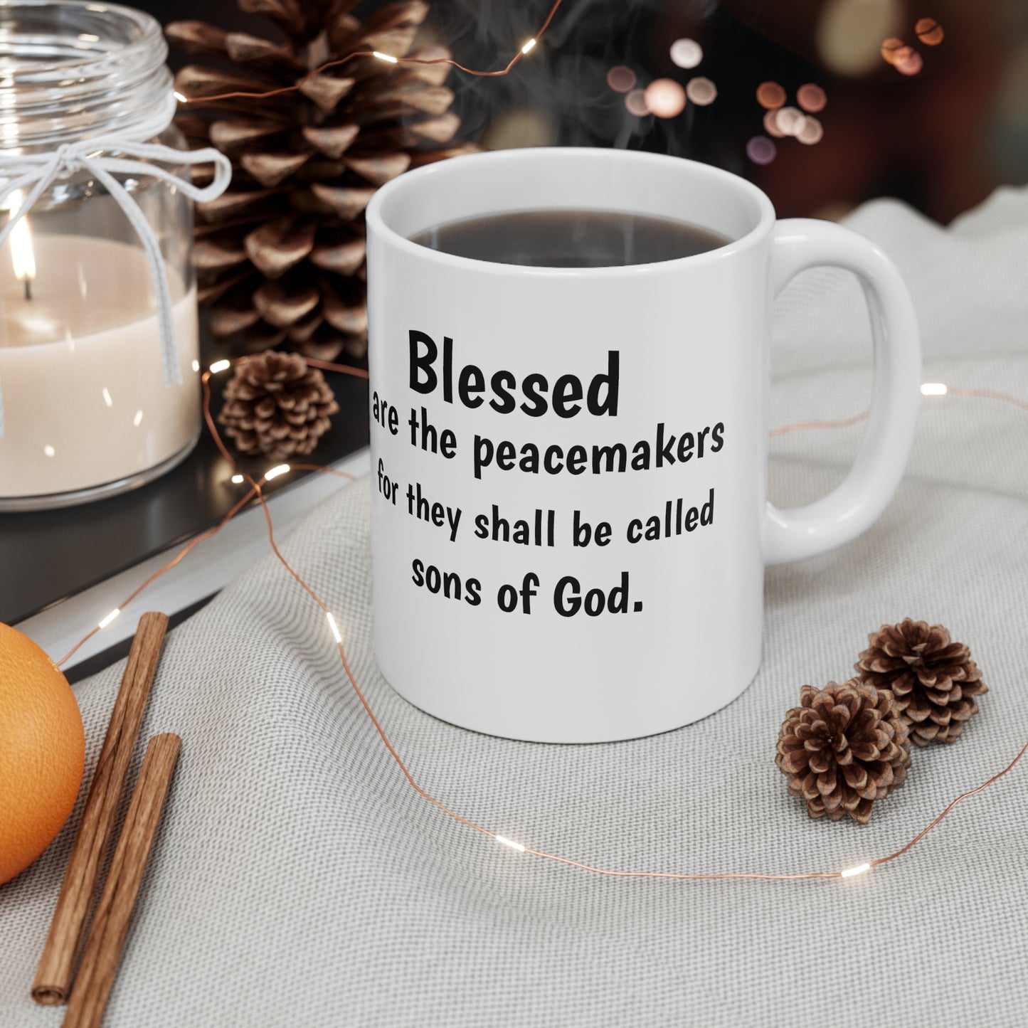 Blessed and Highly favored DAD Ceramic Mug 11oz