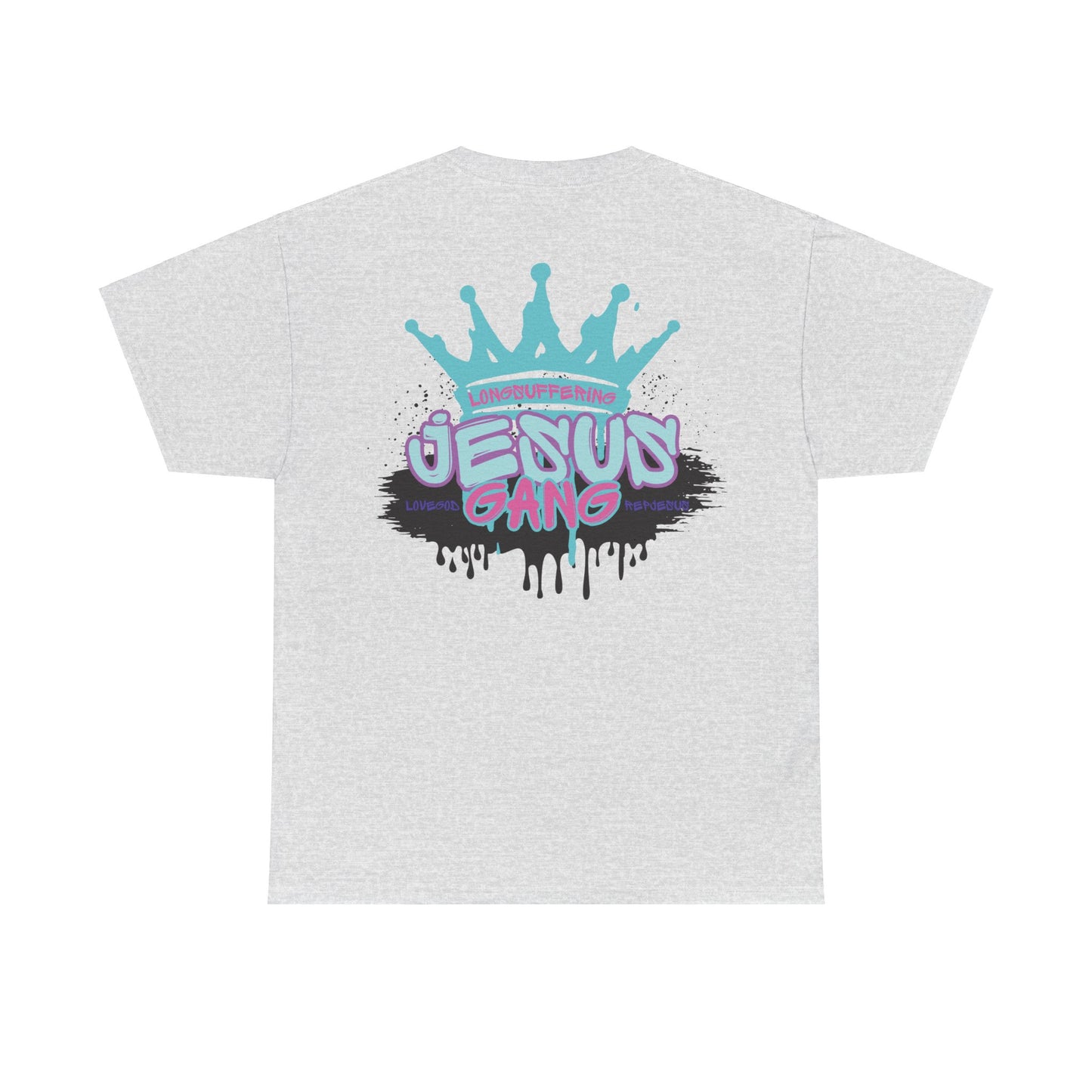 Jesus Gang Fruit of the Spirit, LONGSUFFERING Crown (PINK MAG TEAL)