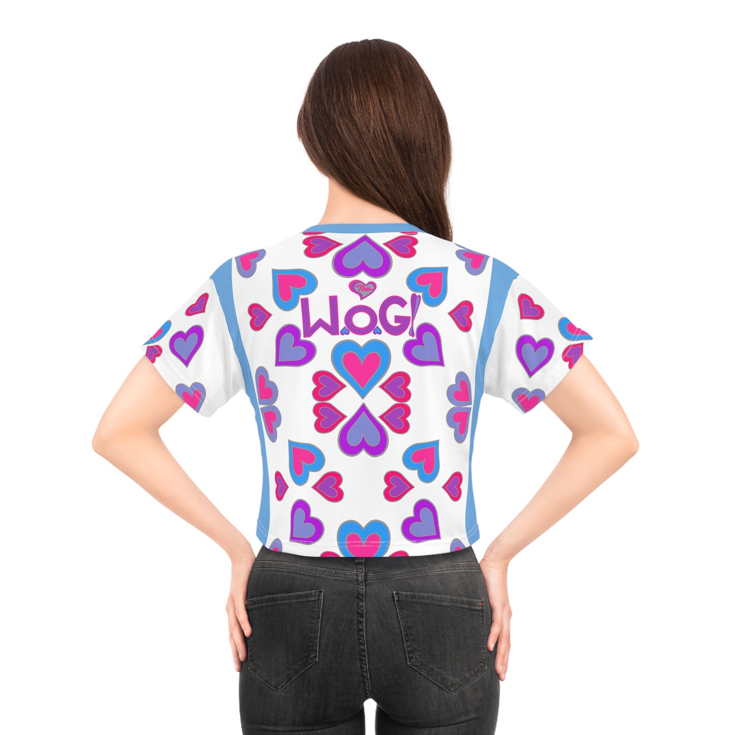 Hallelujah Heartberries W.o.G B.BLU Crop Tee