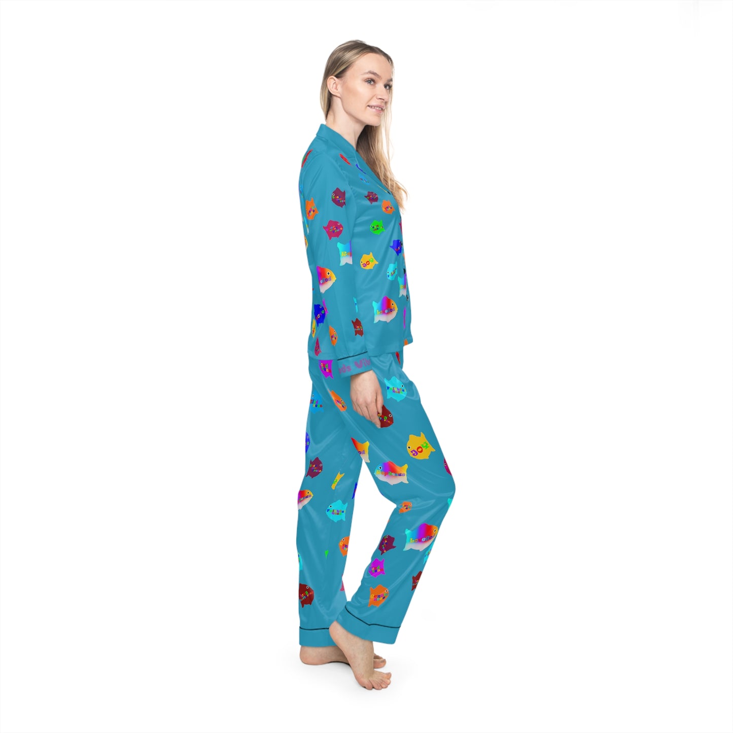 Gods ViBES Women's Satin Pajamas