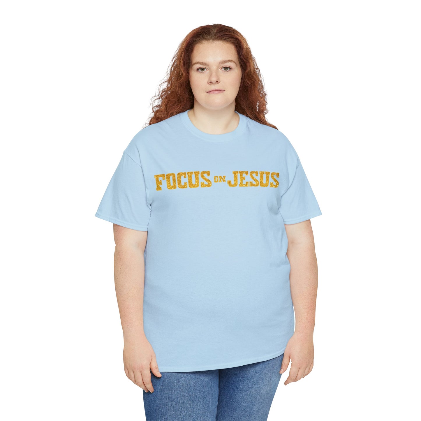 FOCUS on JESUS CLASSIC version multi-color Tee