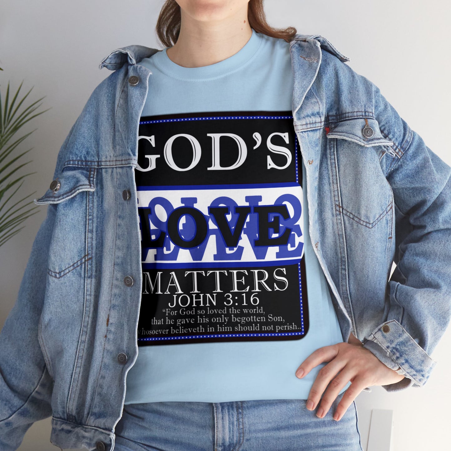 God's Love Matter BroLove  Blu