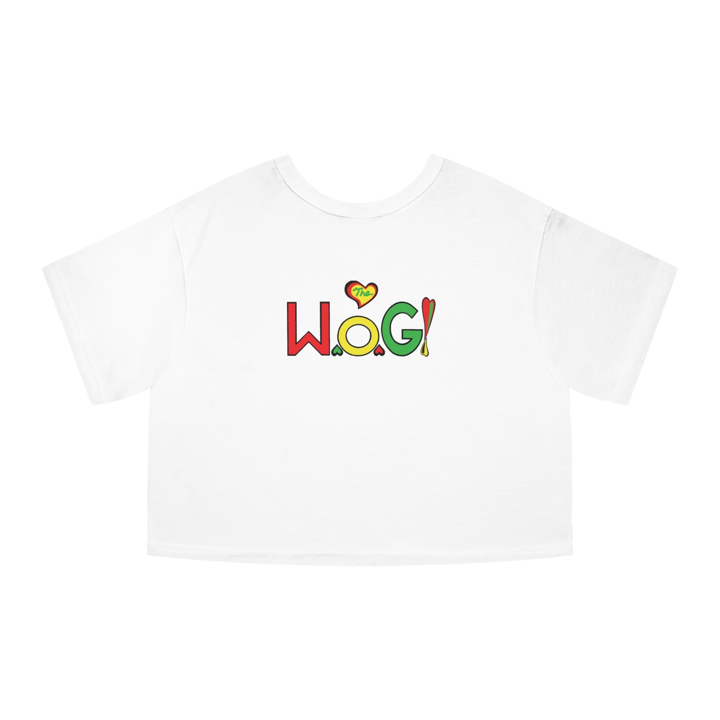 W.o.G Jesus Gang (Ja Remix) Women's Cropped T-Shirts