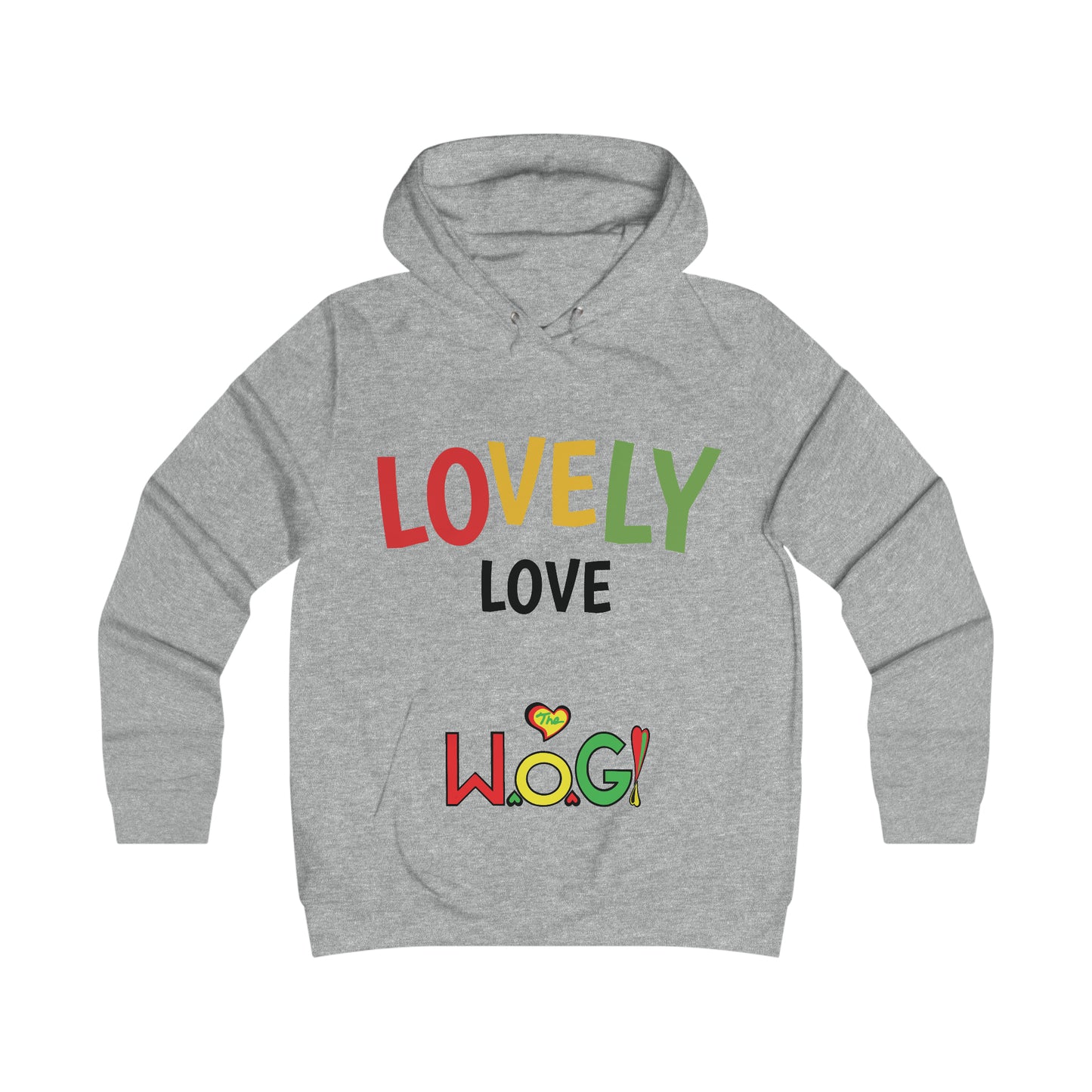 Lovely W.o.G, God is Love Pull over Hoodie