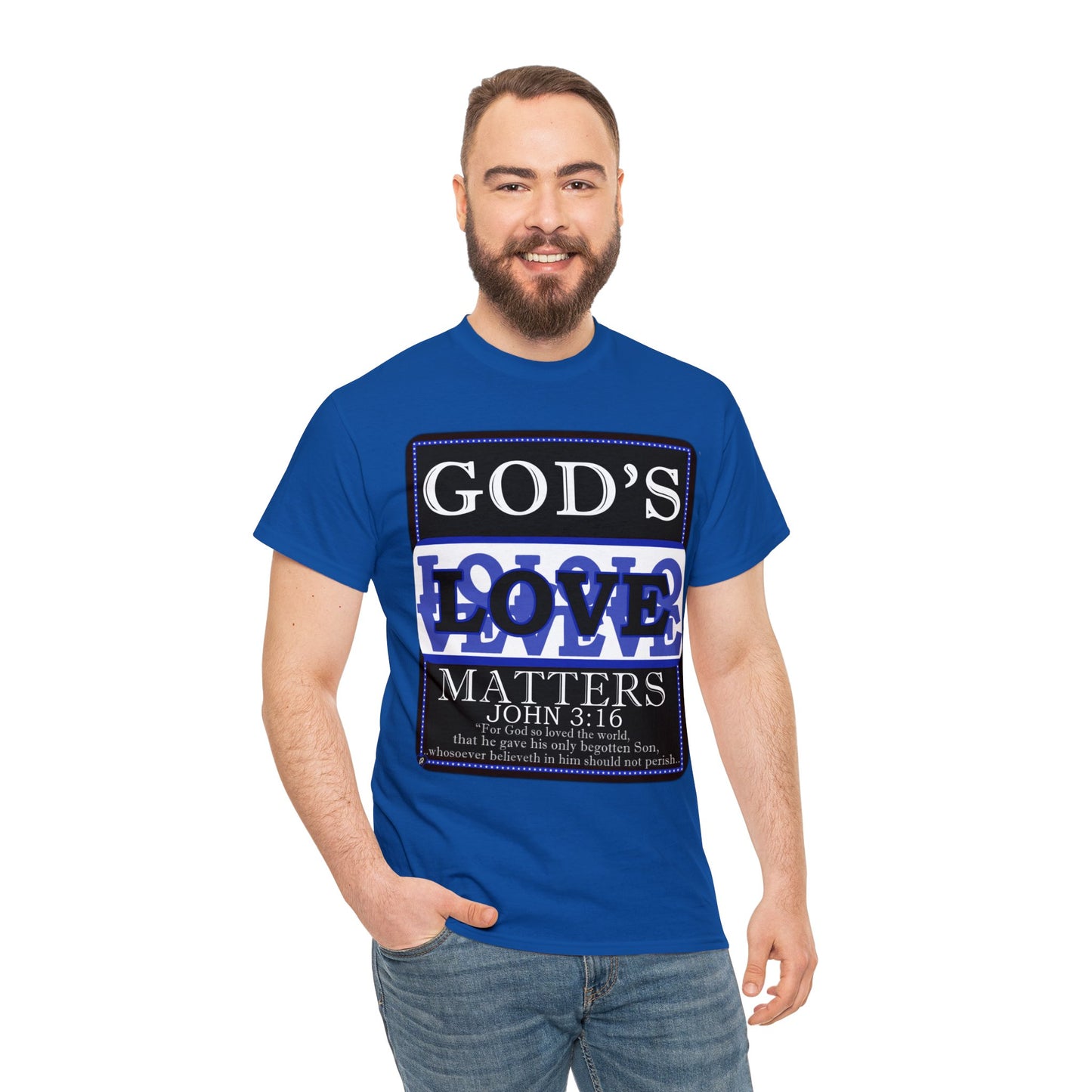 God's Love Matter BroLove  Blu