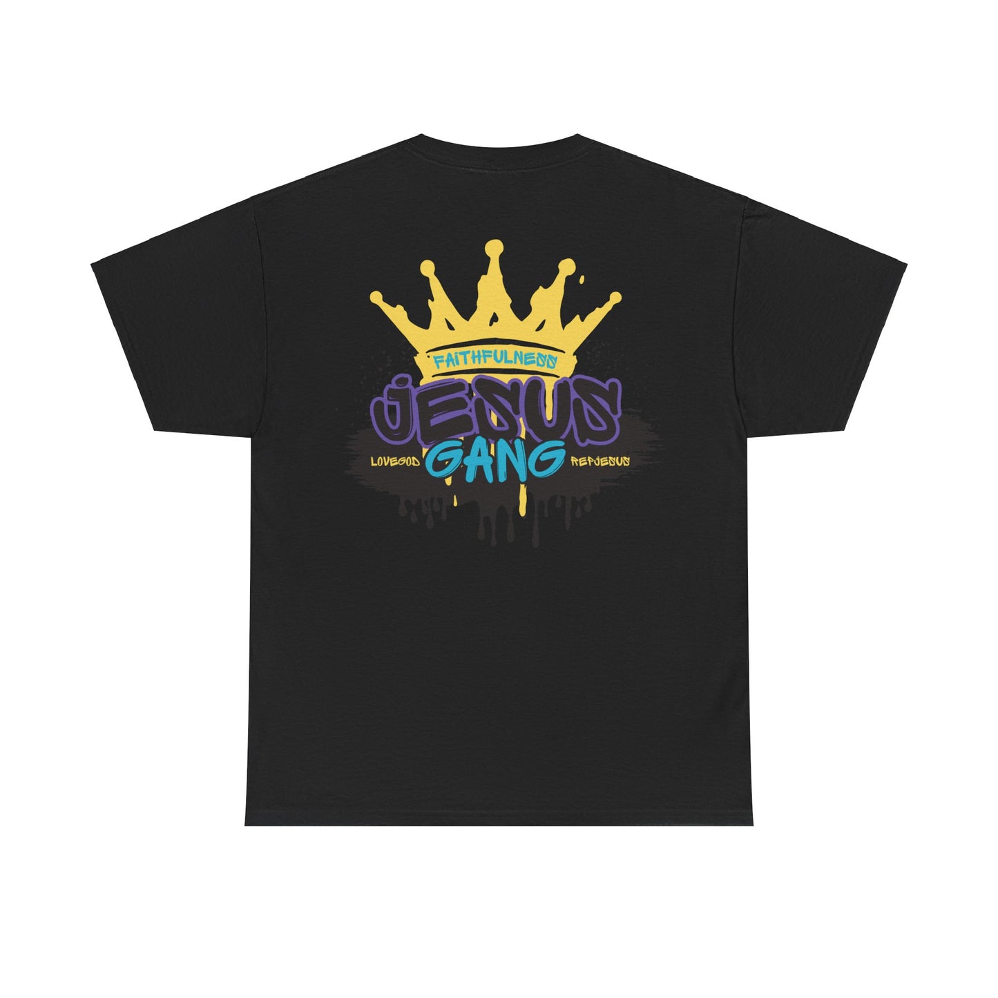 Jesus Gang Fruit of the Spirit, FAITHFULNESS Crown (Turq Purp Gold)