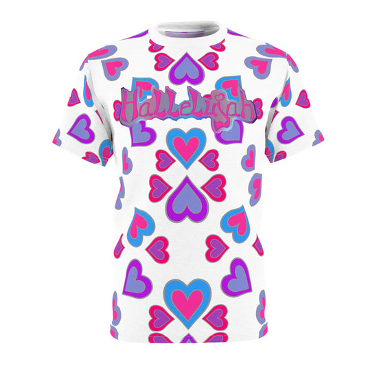 Woman of God Heartberries Unisex Cut & Sew Tee