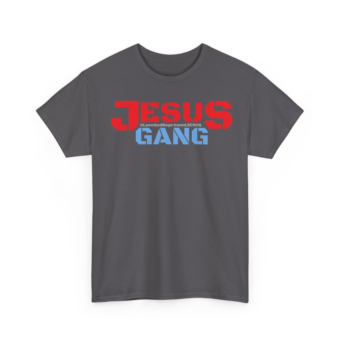 (((REP SHIRT)))) The M.o.G LoveGod Represent JESUS (Jesus Gang) multi-color Heavy Cotton Tee