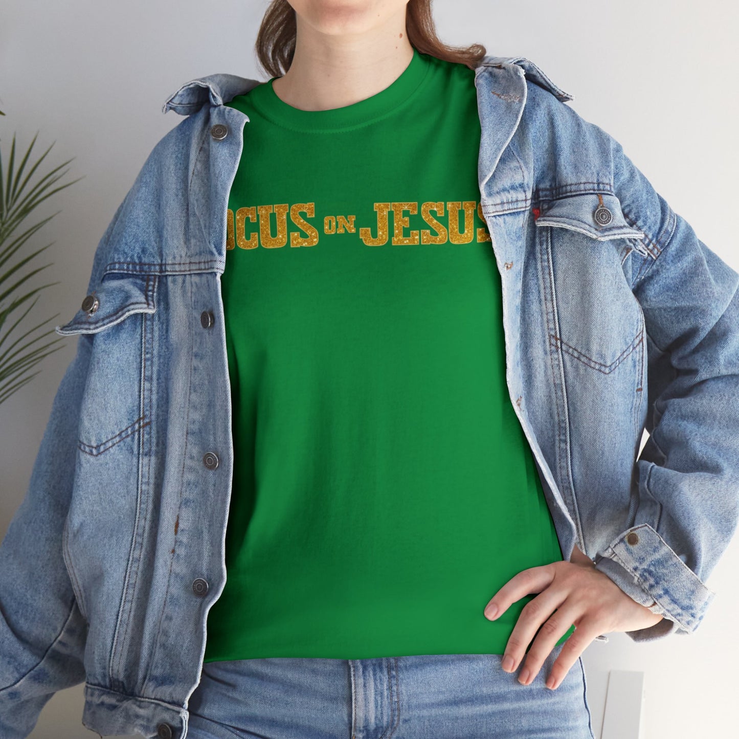 FOCUS on JESUS CLASSIC version multi-color Tee