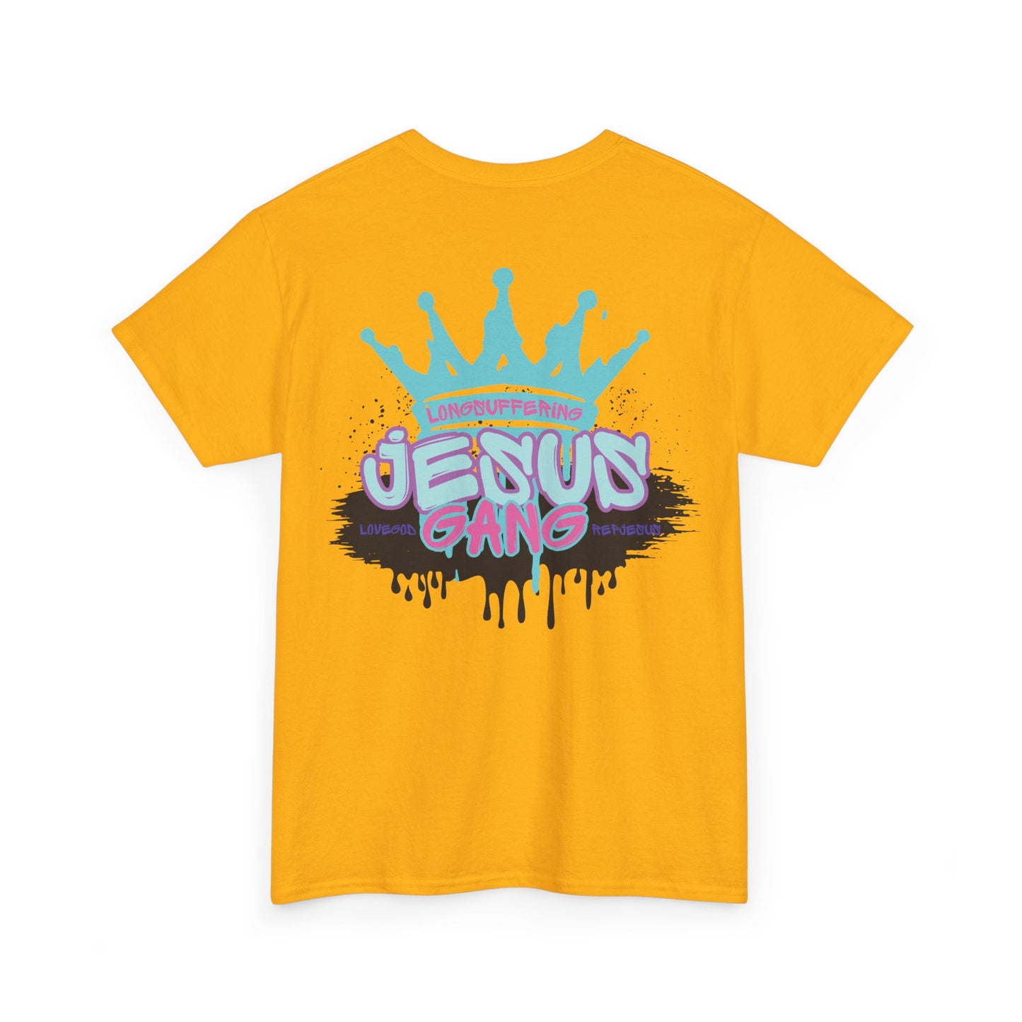 Jesus Gang Fruit of the Spirit, LONGSUFFERING Crown (PINK MAG TEAL)