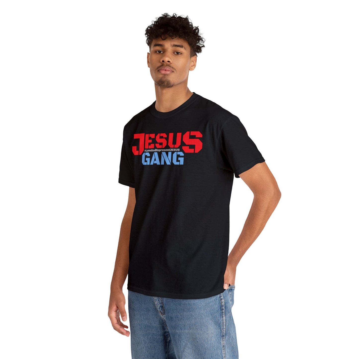 Jesus Gang Army of the Lord CLASSIC version multi-color Tee