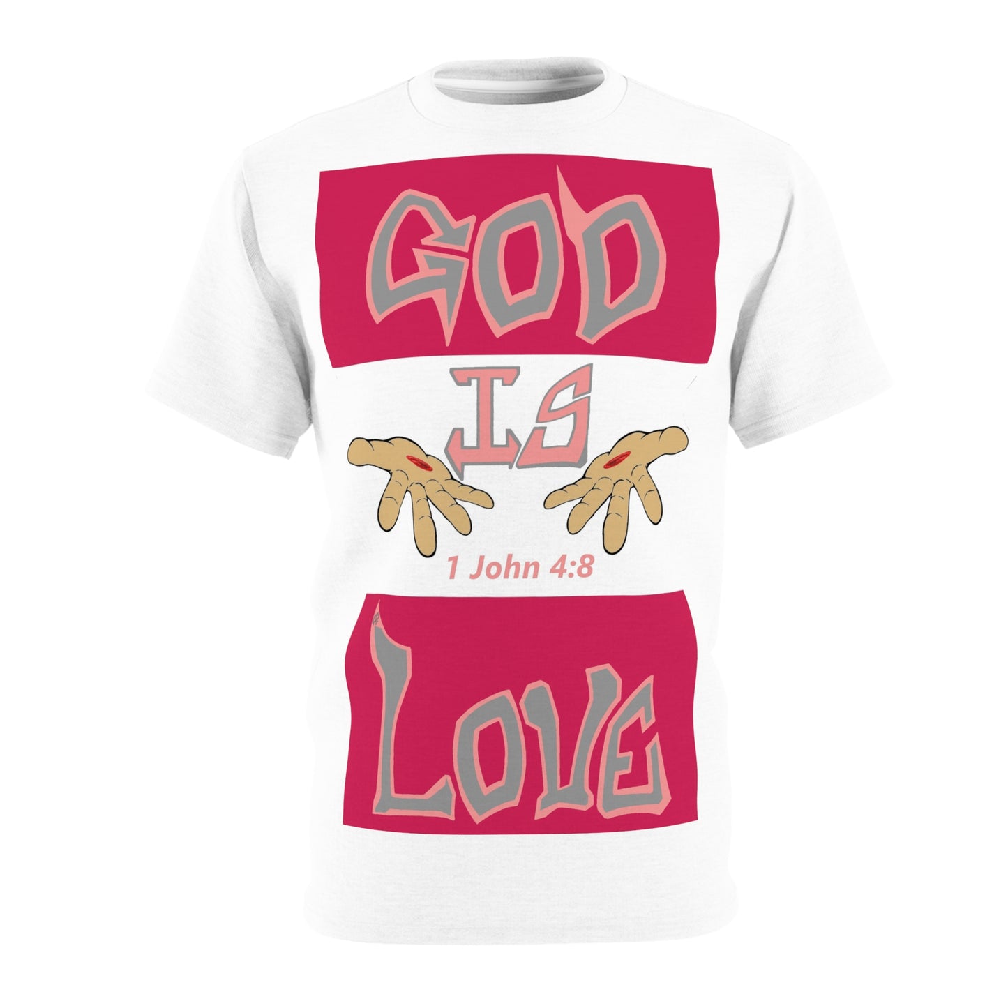 God is Love STRAWBERRIES T-shirt By The M.O.G *Premium print*