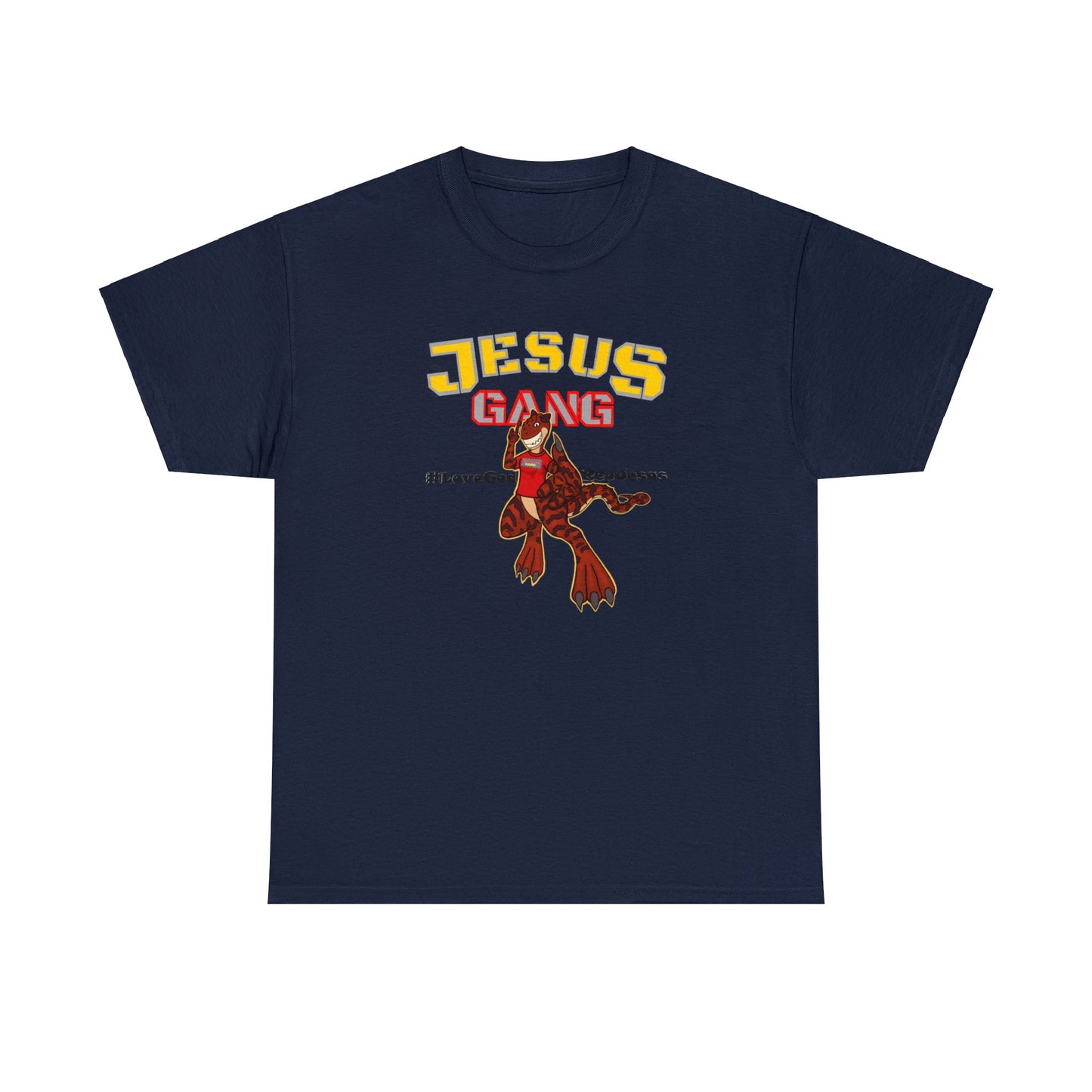 Jesus Gang Dino big kids CLASSIC version multi-color Tee