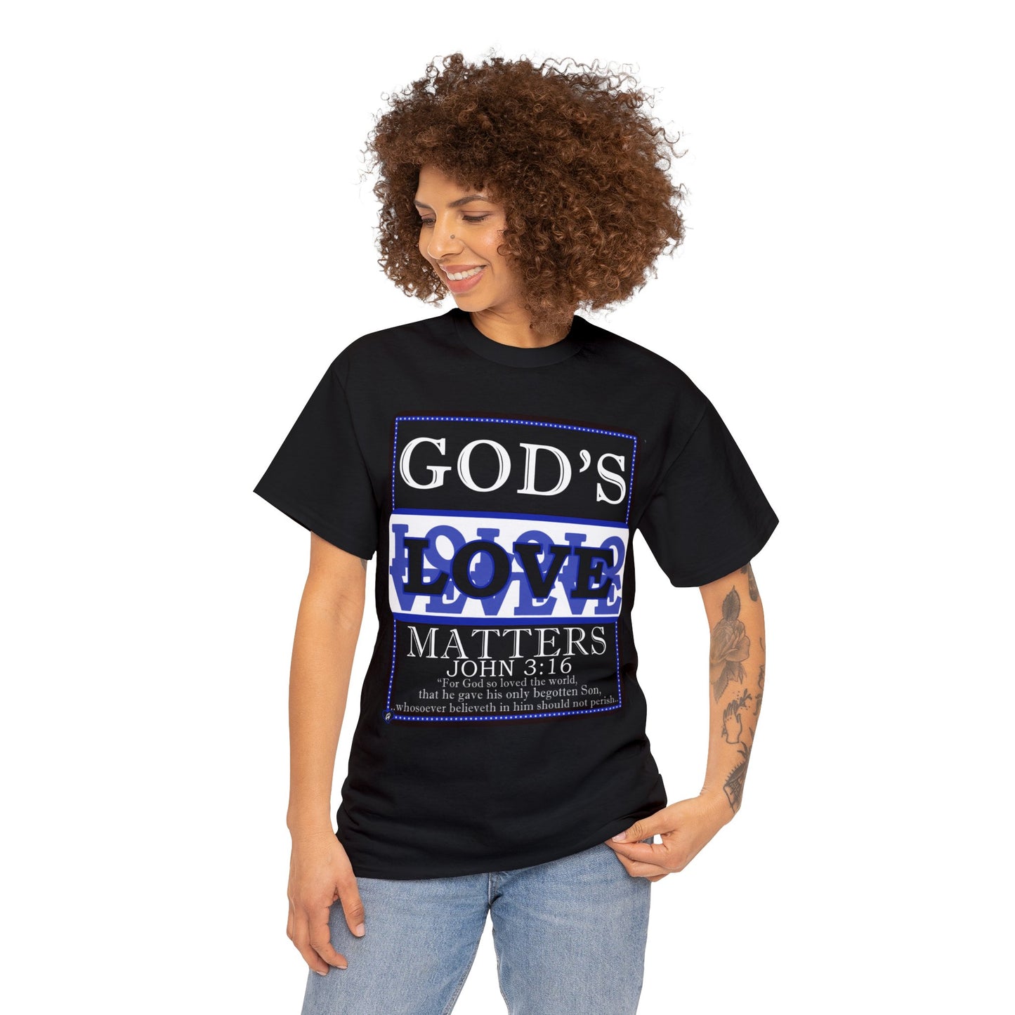 God's Love Matter BroLove  Blu