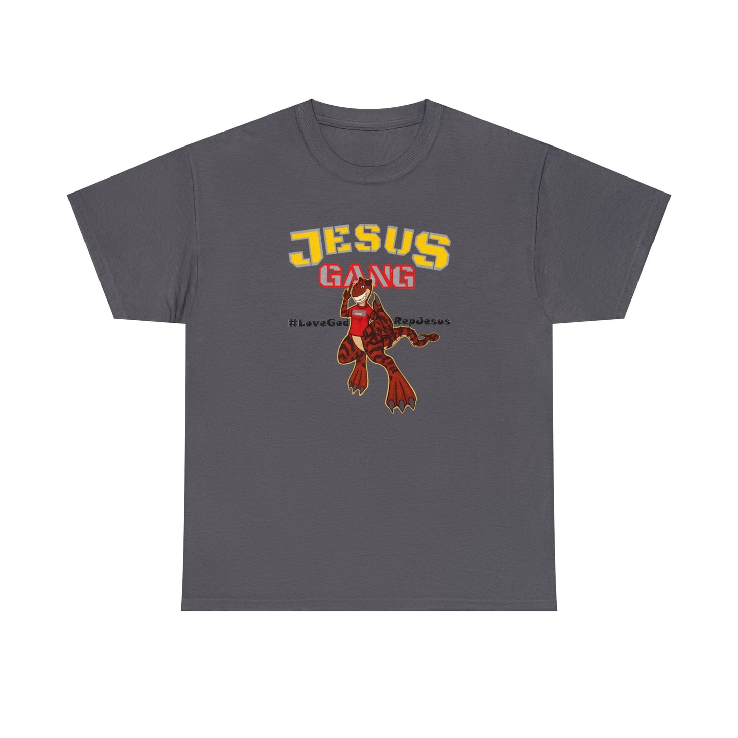 Jesus Gang Dino big kids CLASSIC version multi-color Tee